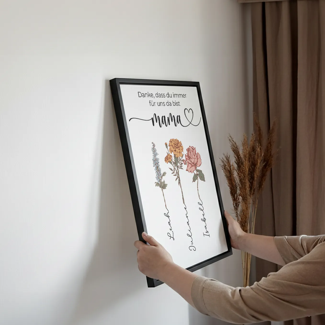 Toile personnalisée « Pour toi, maman » - Image 4