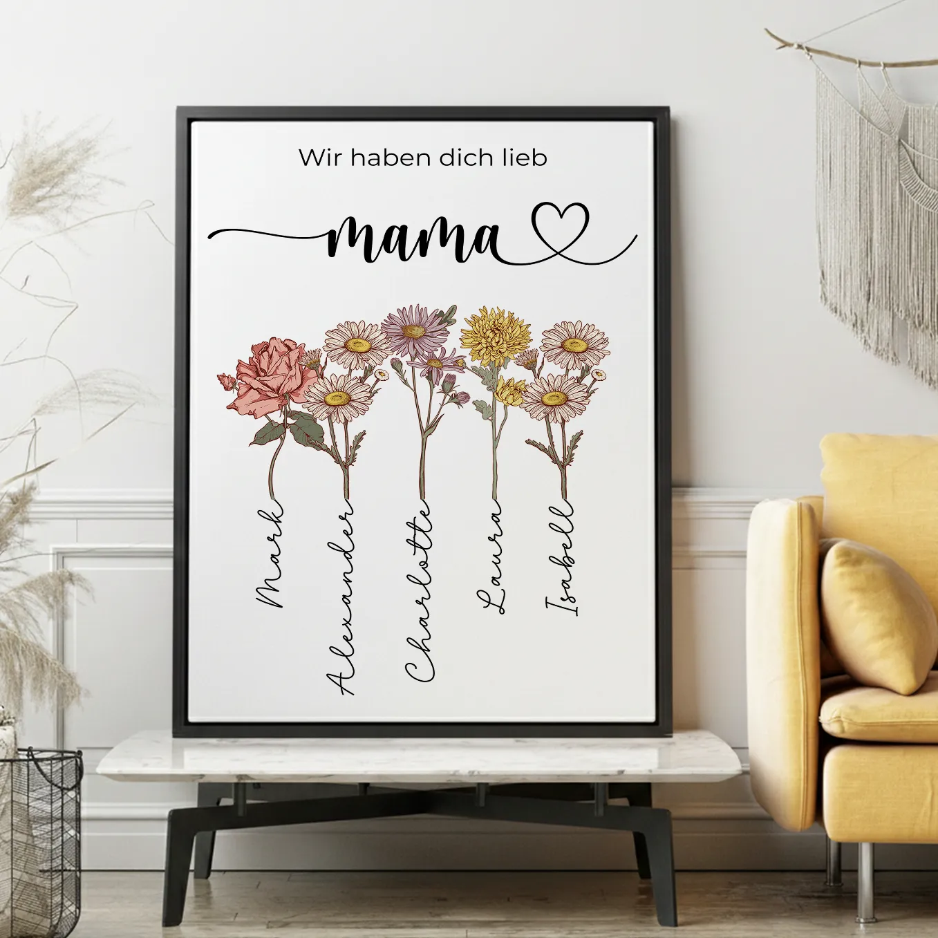 Toile personnalisée « Pour toi, maman » - Image 8
