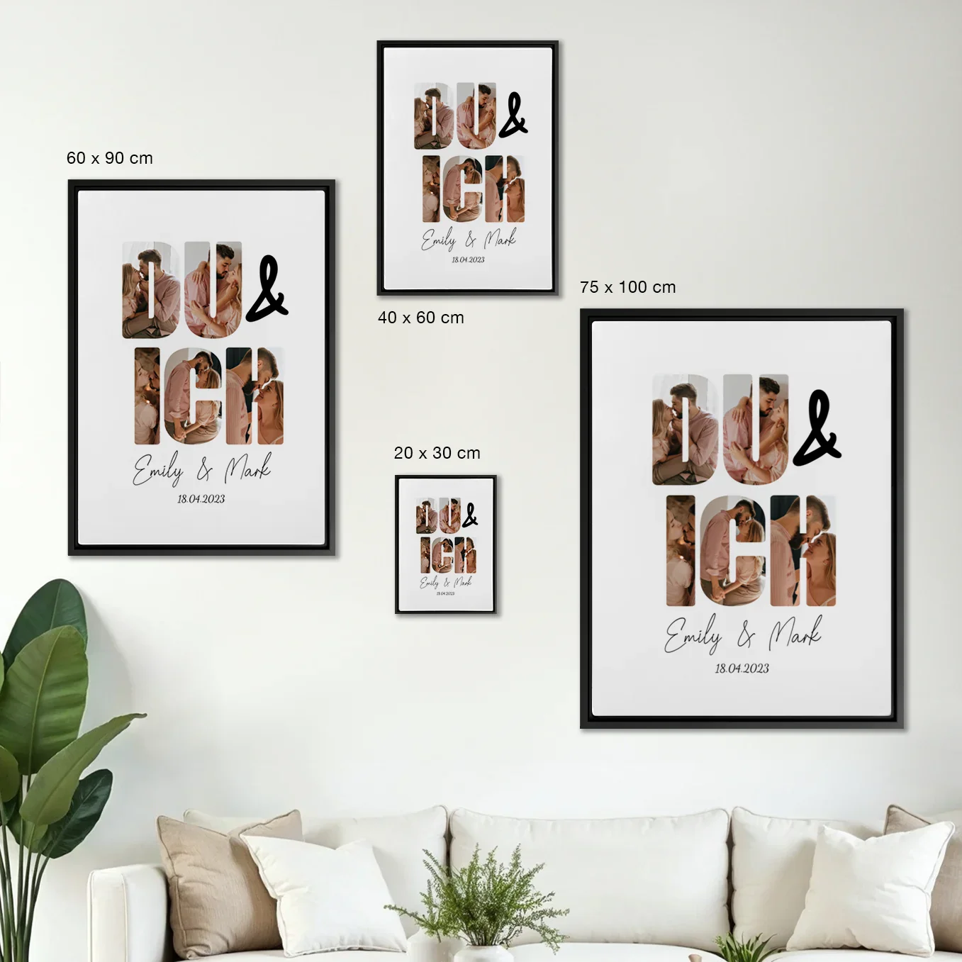 Toile personnalisée "Toi & Moi" - Image 10