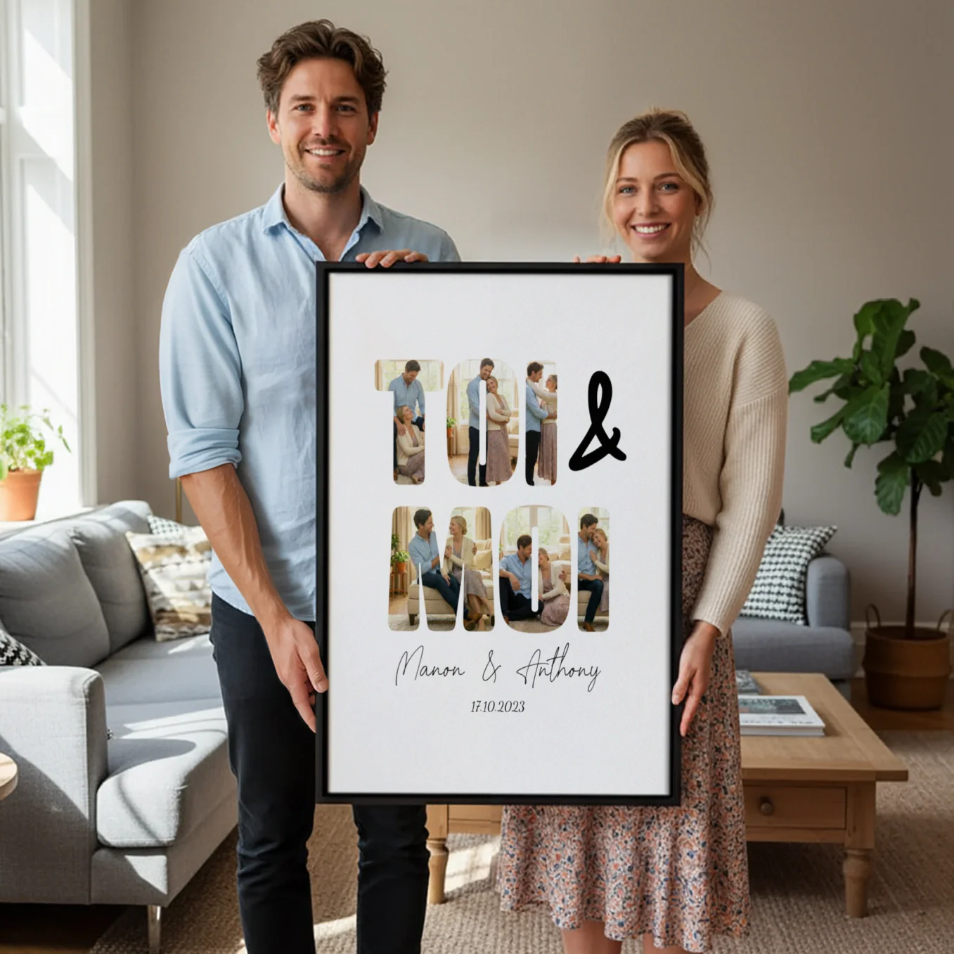 Toile personnalisée "Toi & Moi" - Image 20