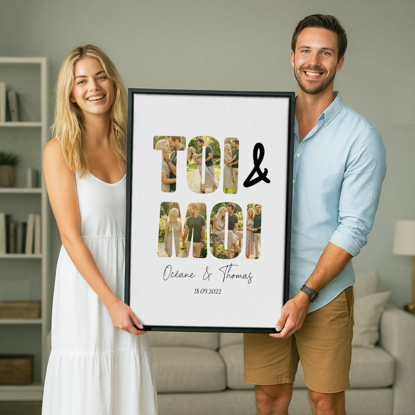 Toile personnalisée "Toi & Moi" - Image 26