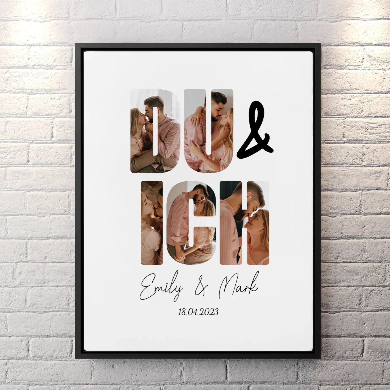 Toile personnalisée "Toi & Moi" - Image 4
