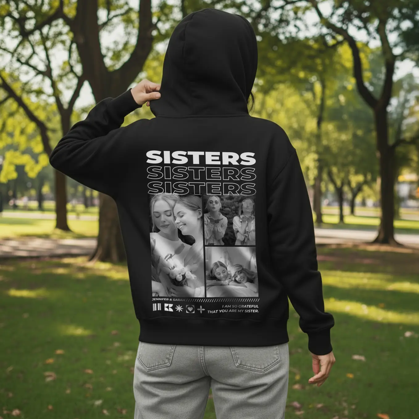 (US) Hoodie "Best Sister" - Image 12
