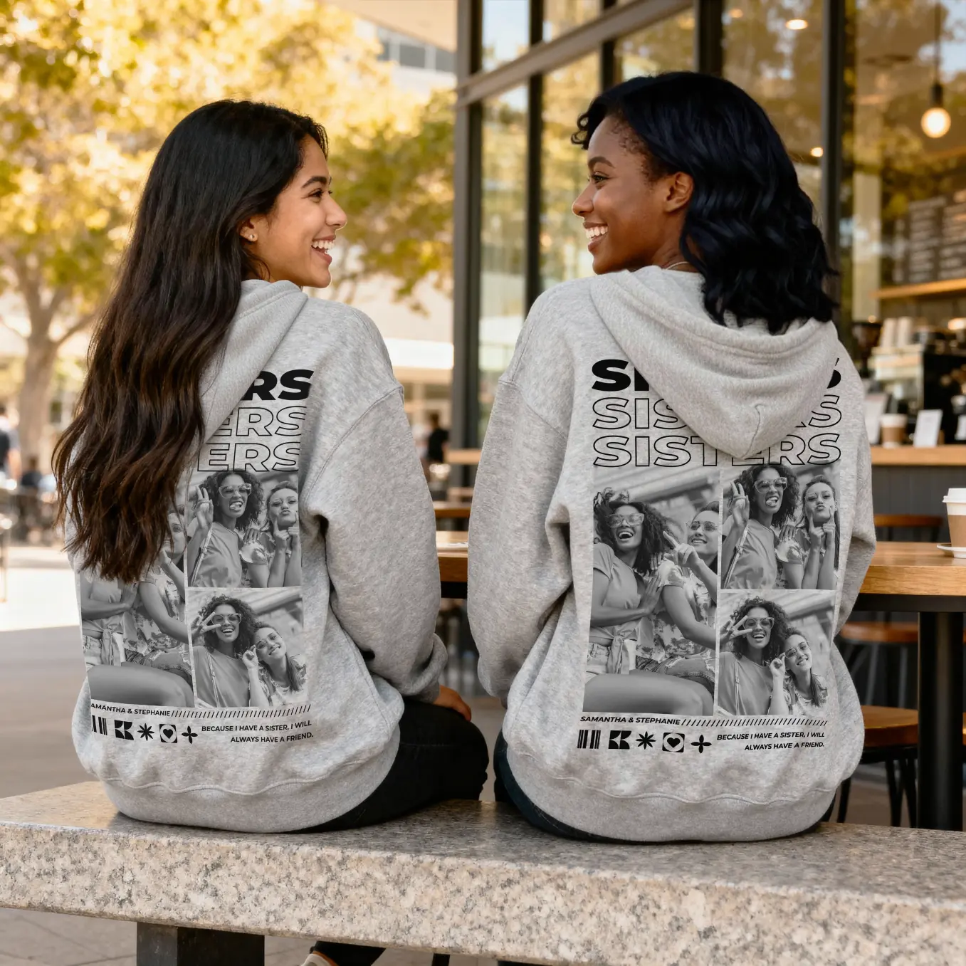 (US) Hoodie "Best Sister" - Image 6