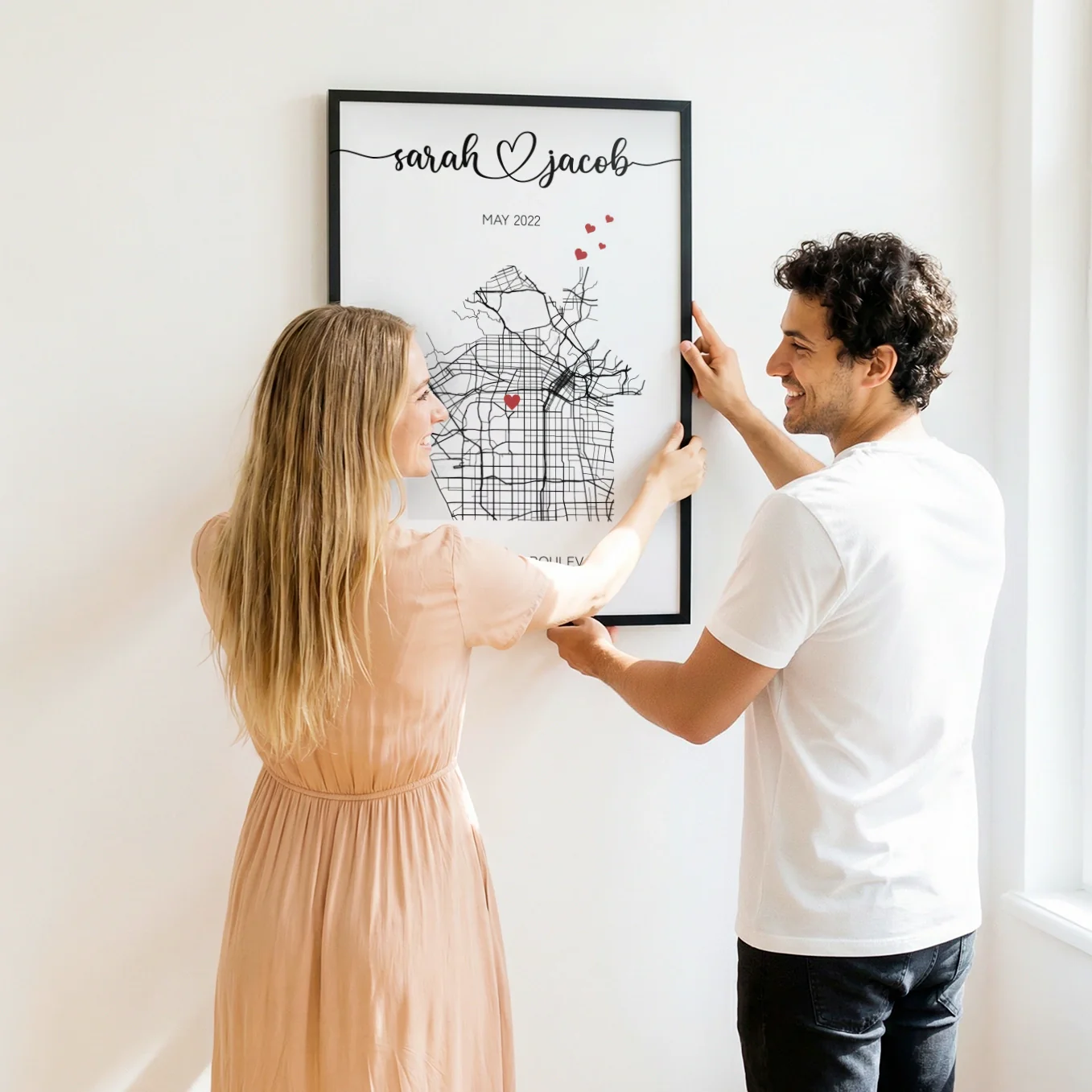 (US) Personalisiertes Poster "Unser Zuhause" - Image 10