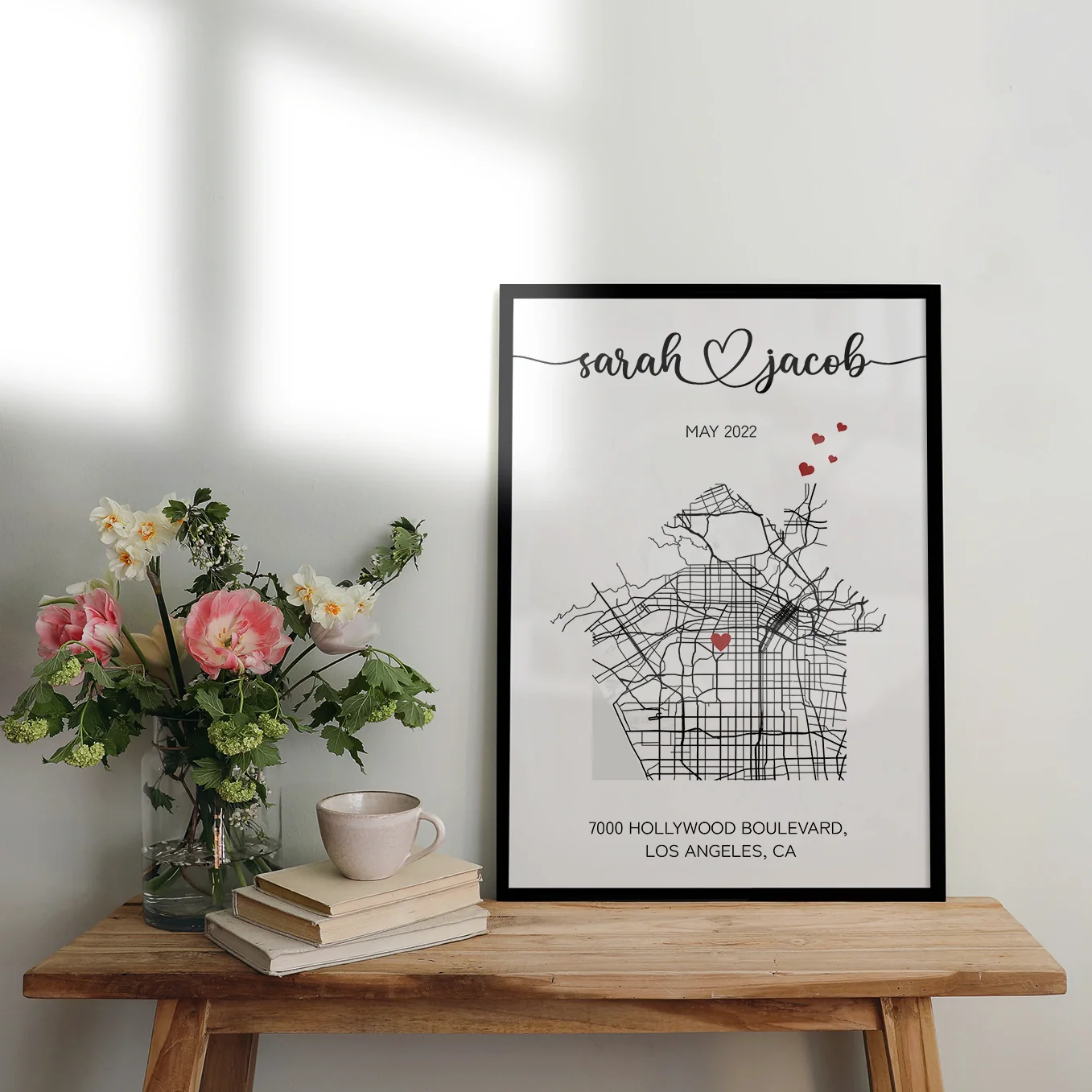 (US) Personalisiertes Poster "Unser Zuhause" - Image 3