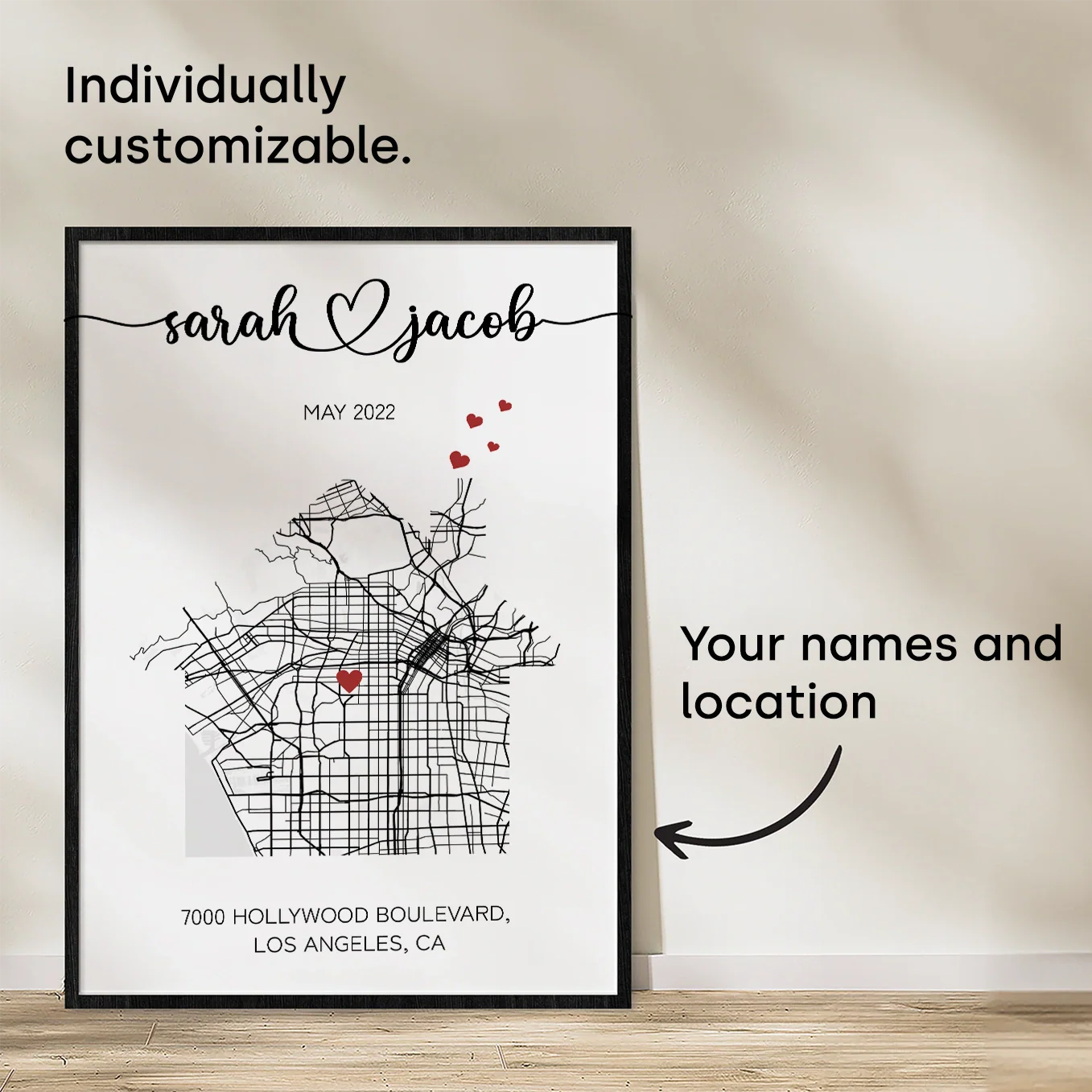 (US) Personalisiertes Poster "Unser Zuhause" - Image 8