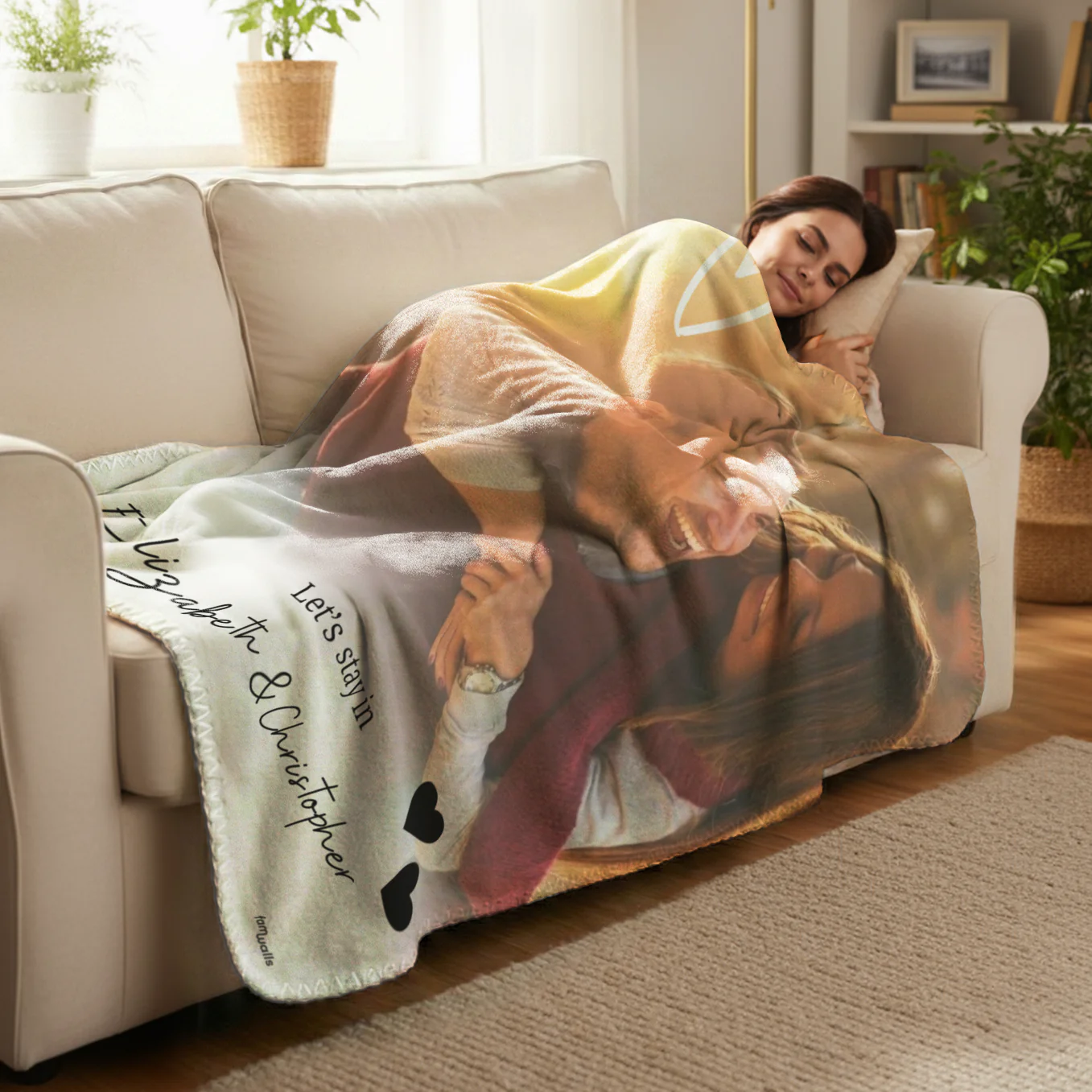 (US) Personalisierte Kuscheldecke ''Euer Foto & Text'' - Image 6
