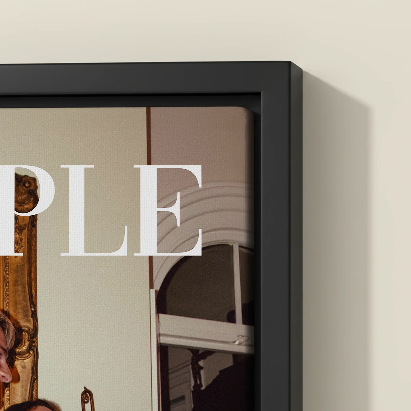 (US) Personalisierte Leinwand "Couple Magazine" - Image 3
