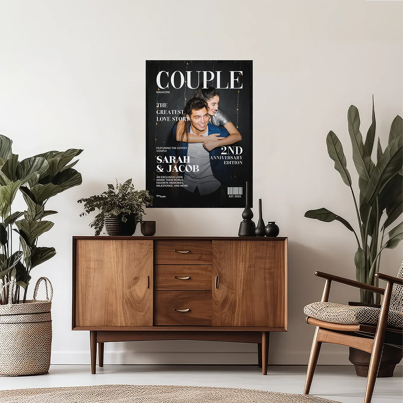 (US) Personalisierte Poster "Couple Magazine" - Image 10