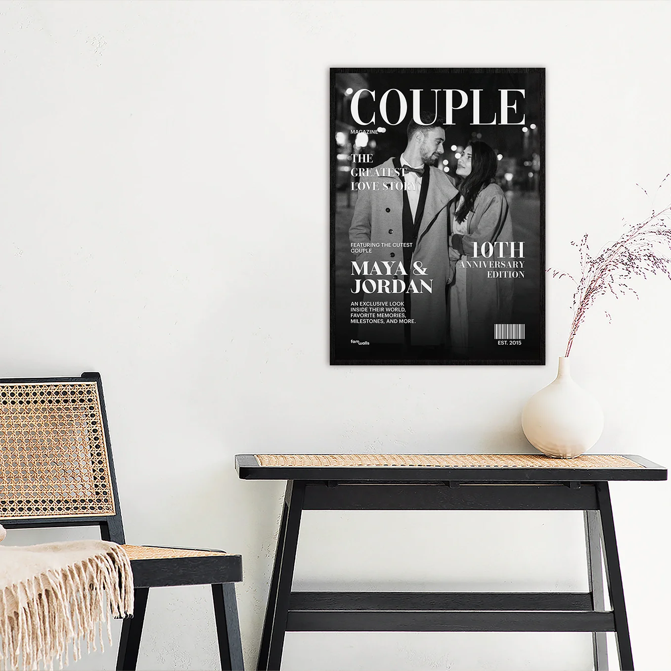(US) Personalisierte Poster "Couple Magazine" - Image 3