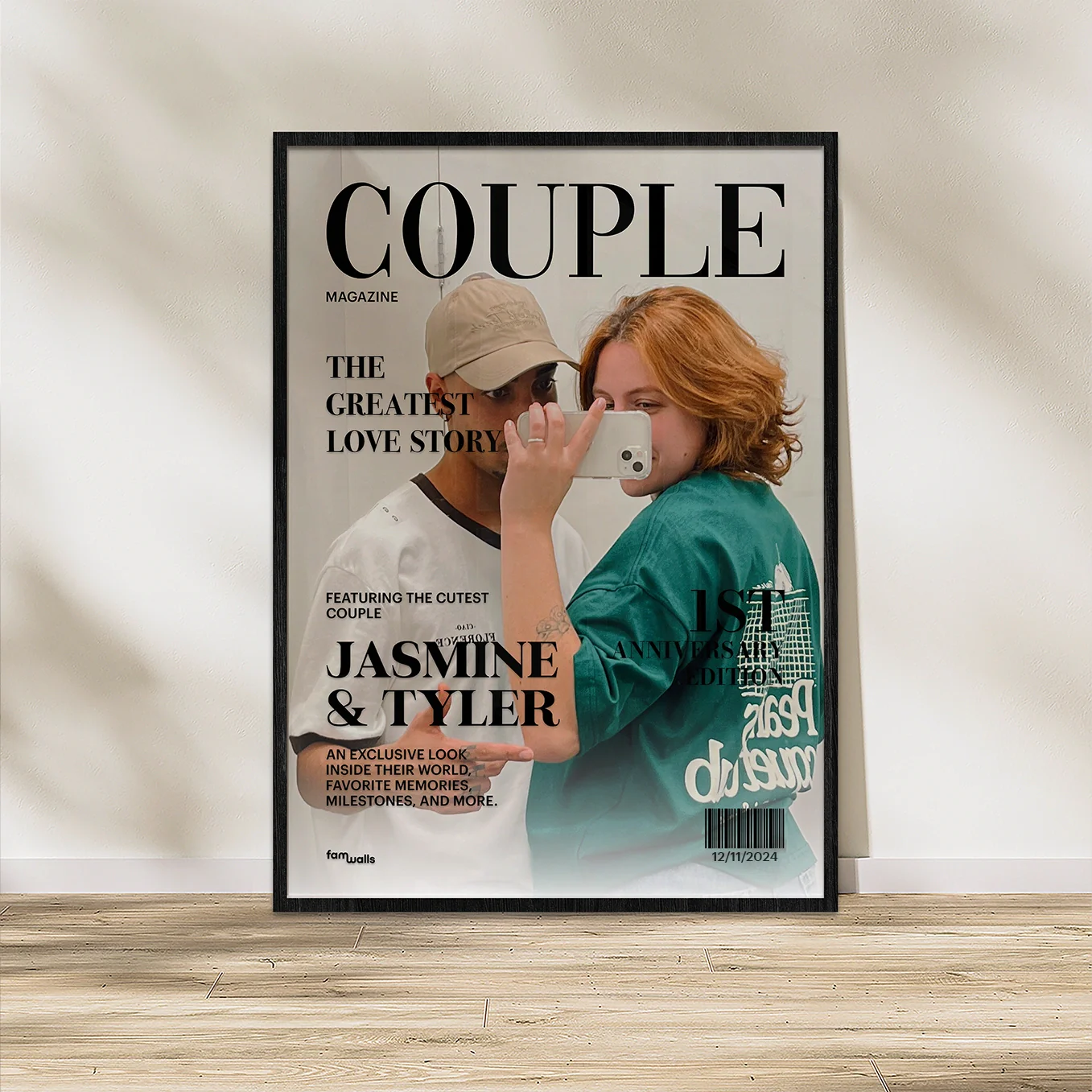 (US) Personalisierte Poster "Couple Magazine" - Image 6