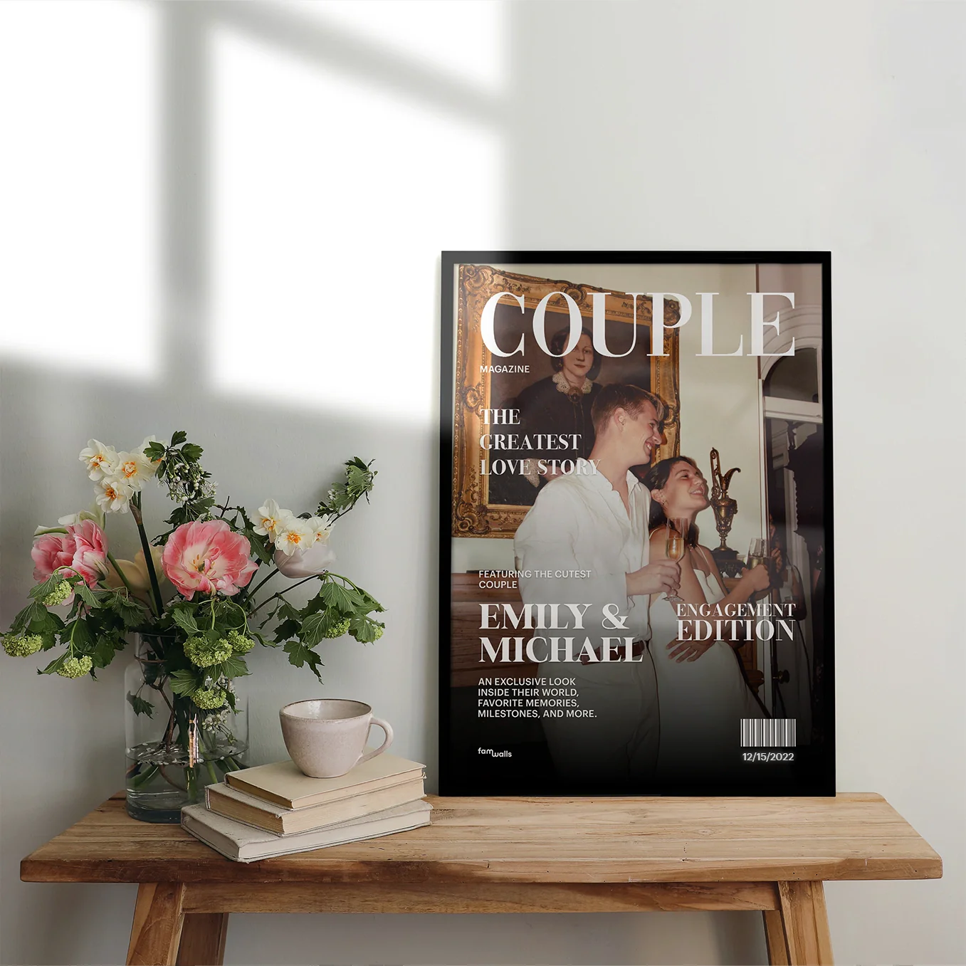 (US) Personalisierte Poster "Couple Magazine" - Image 9