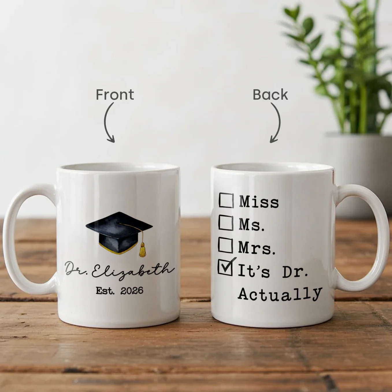 (US) Personalisierte Tasse "Graduation" - Image 6