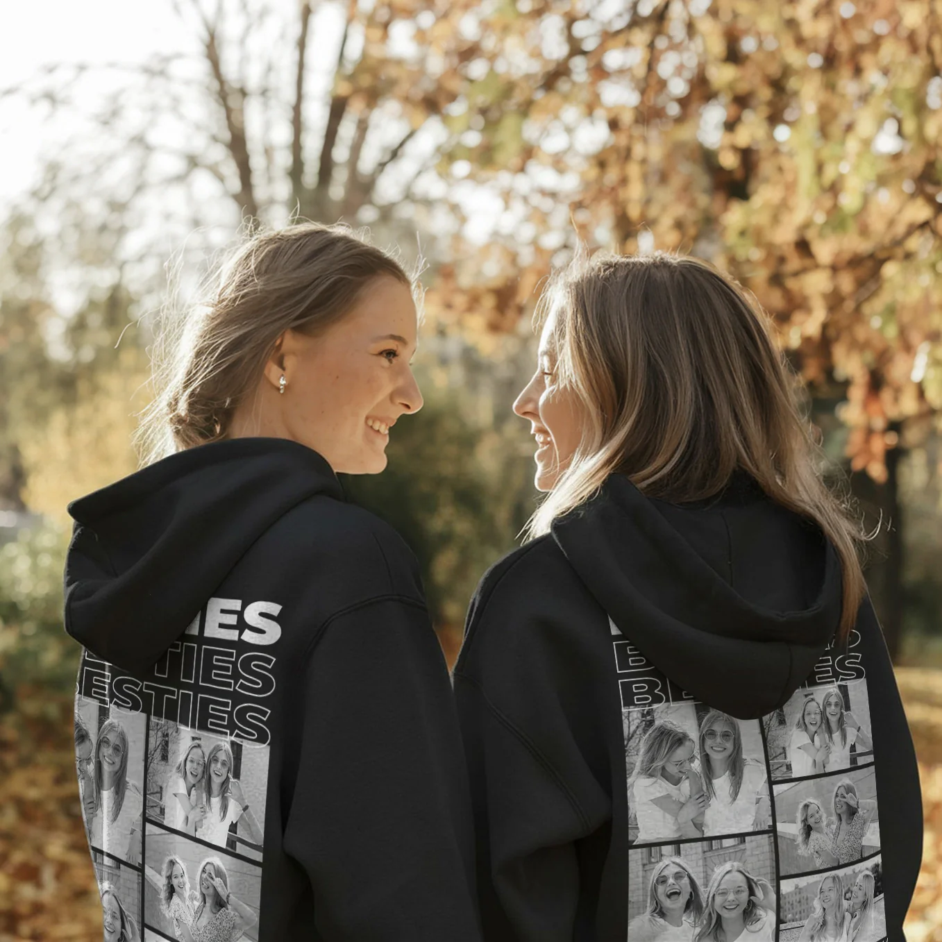 (US) Personalisierter Hoodie "Besties" - Image 13