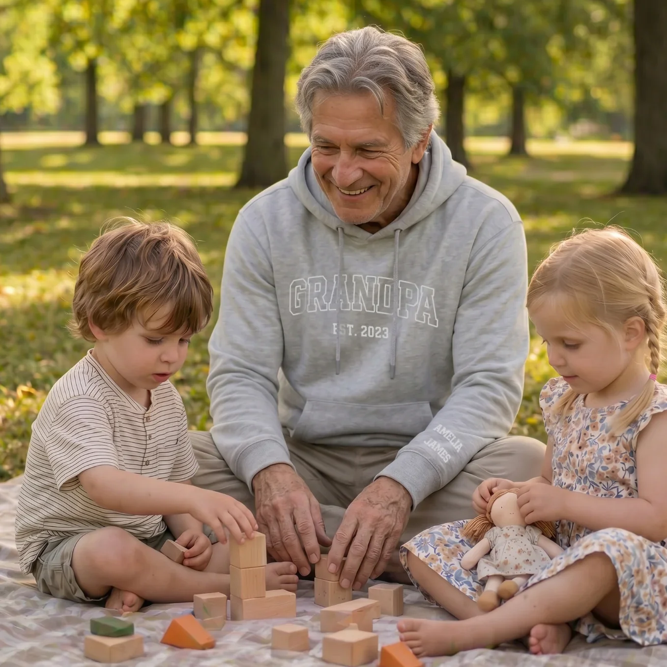 (US) Personalisierter Hoodie "GRANDPA" - Image 10
