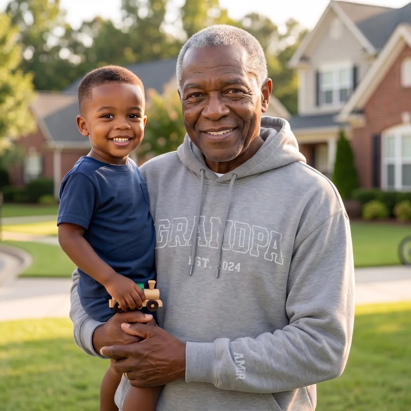 (US) Personalisierter Hoodie "GRANDPA" - Image 6
