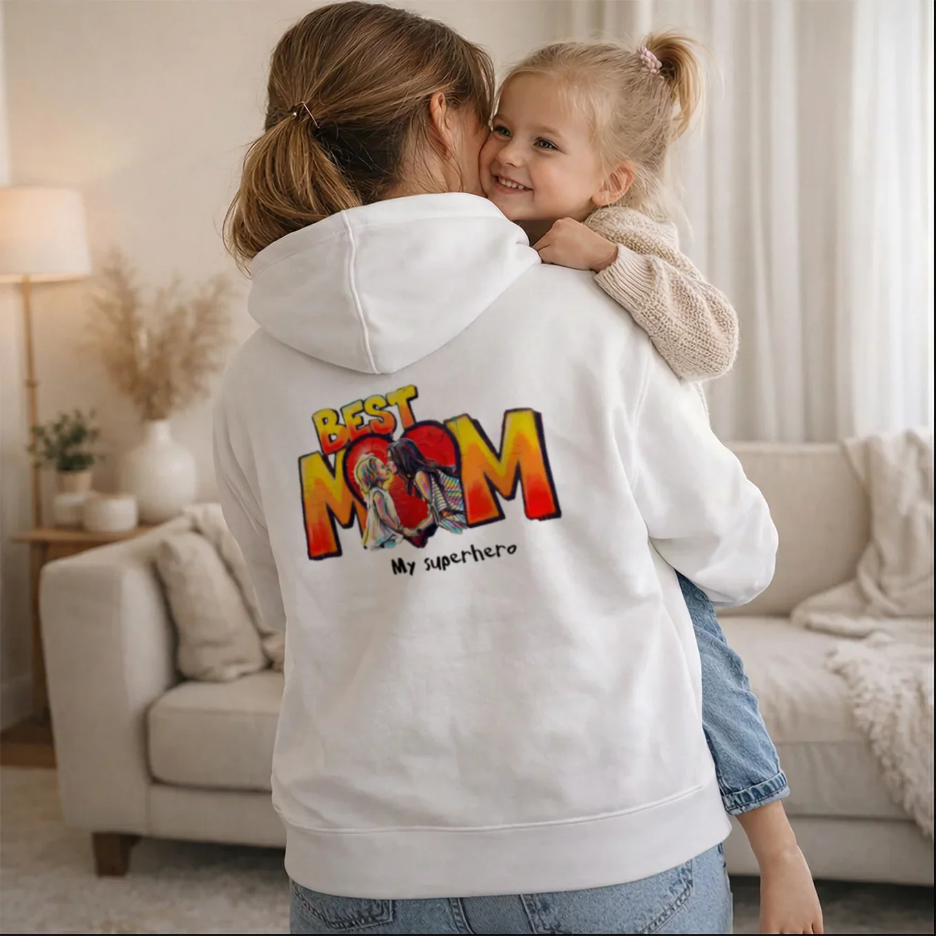 (US) Personalisierter Hoodie Love "MAMA" - Image 9