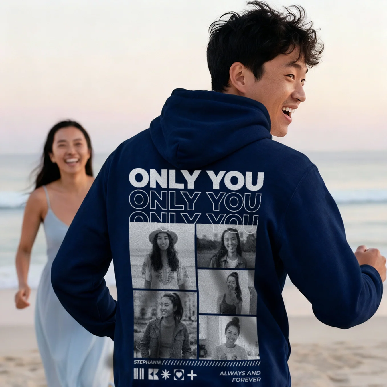 (US) Personalisierter Hoodie "Only You" - Image 10
