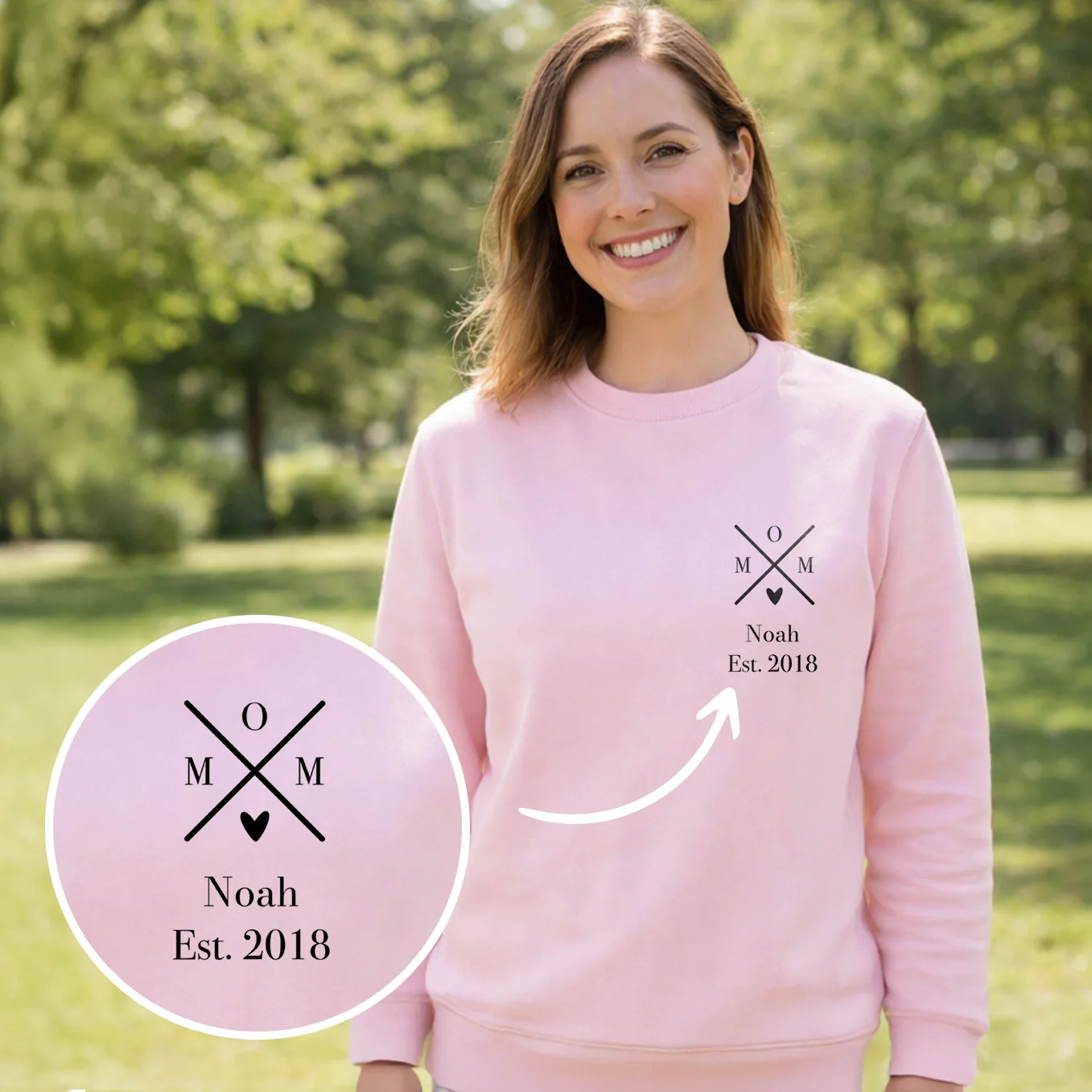 (US) Personalisierter Sweater "MAMA"