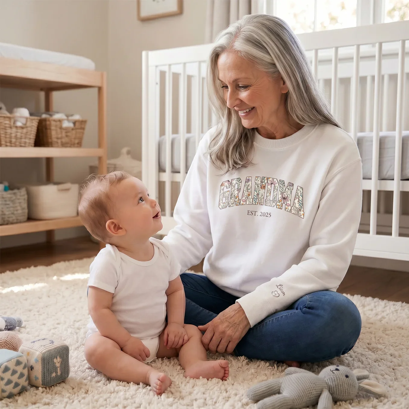 (US) Personalisierter Sweater "Omas Garten" - Image 6