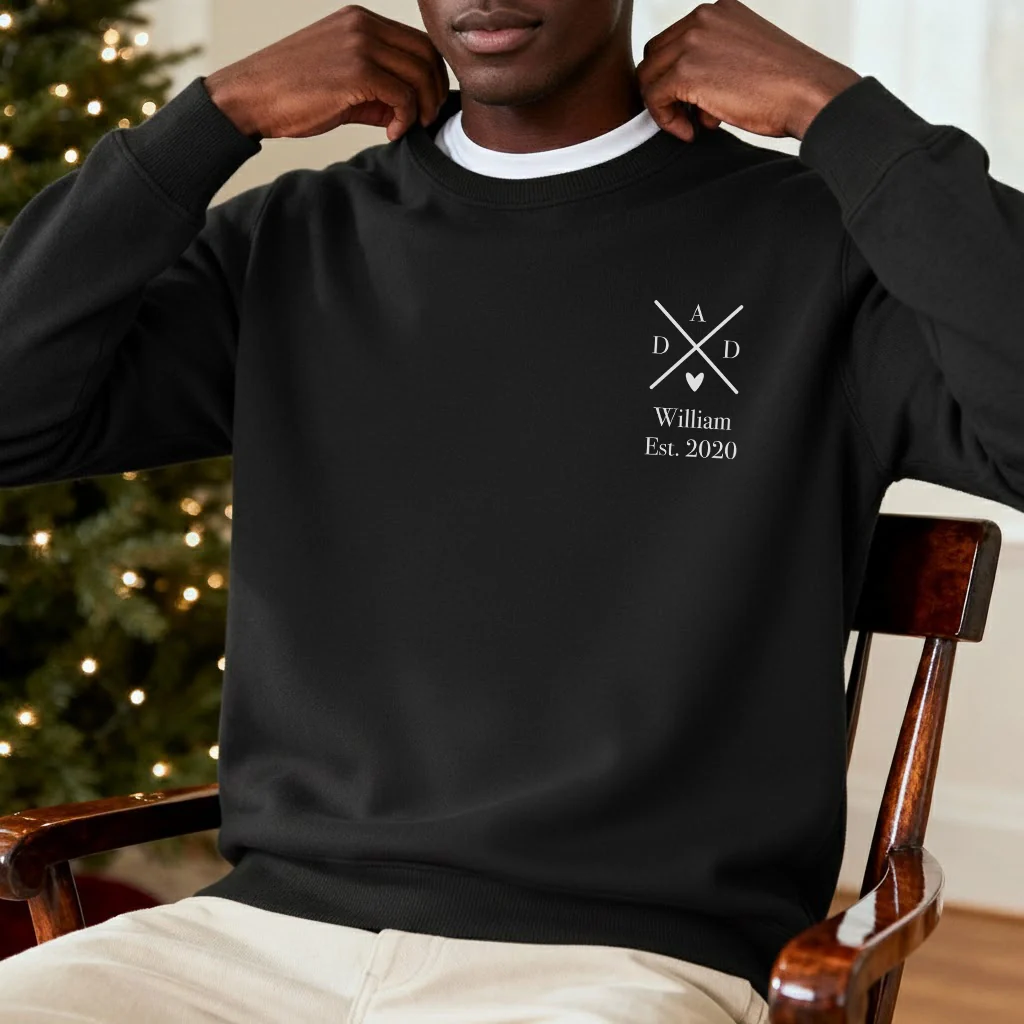 (US) Personalisierter Sweater "PAPA" - Image 2