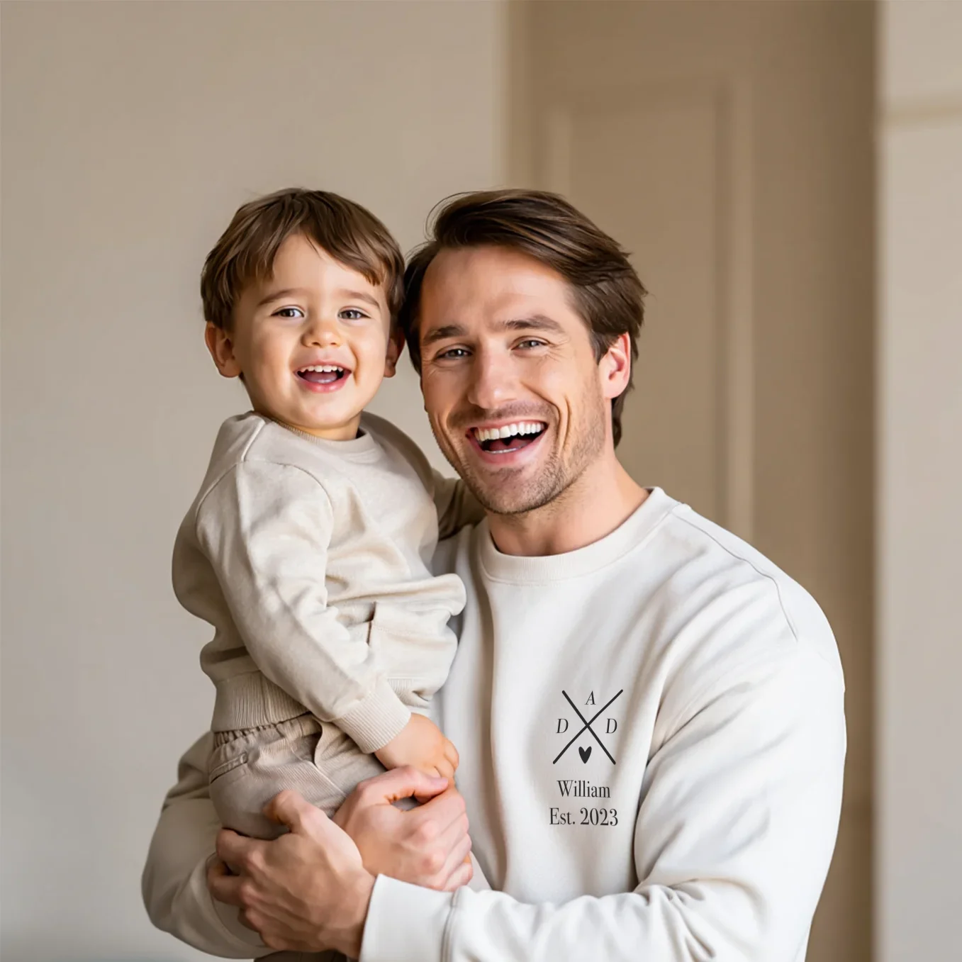 (US) Personalisierter Sweater "PAPA" - Image 6