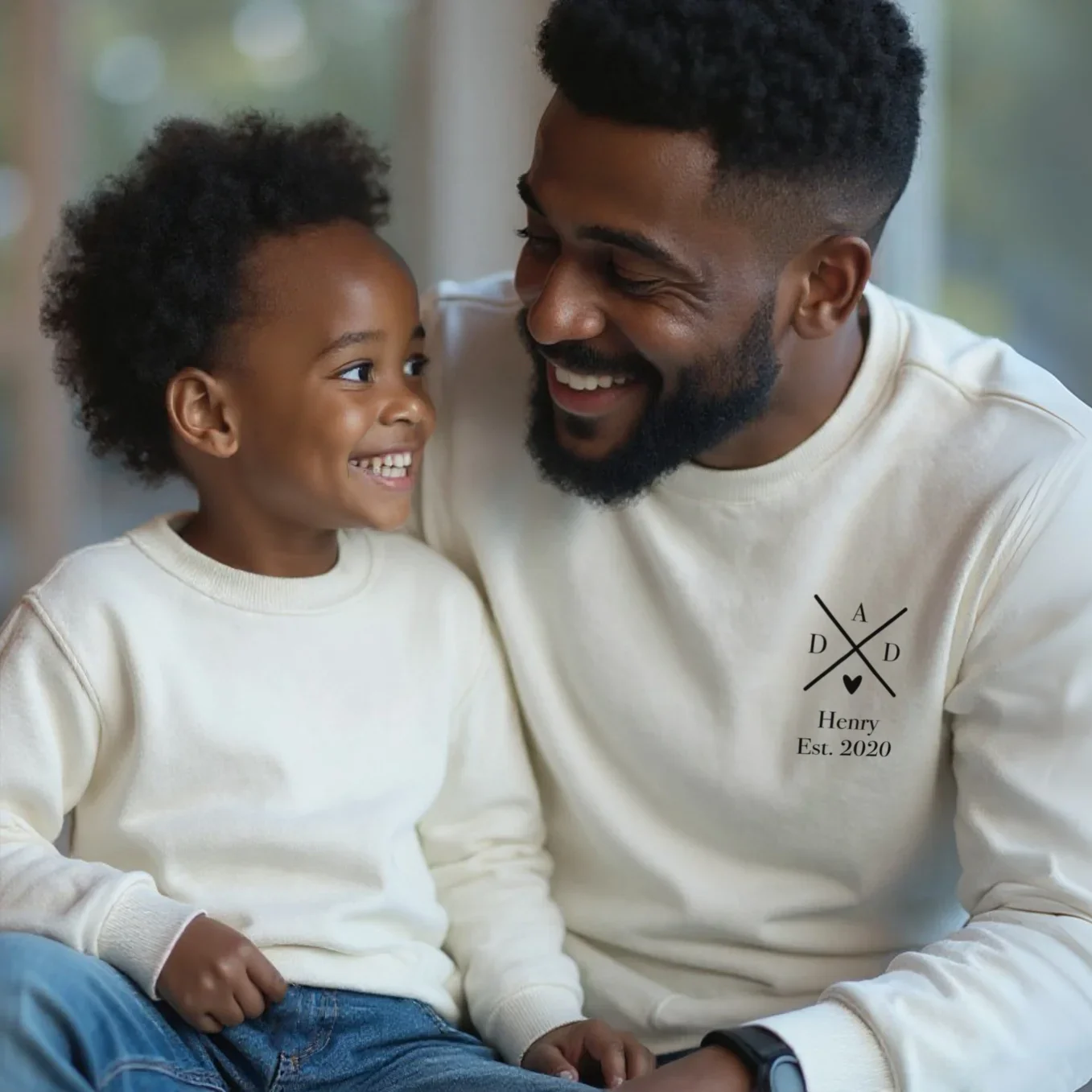 (US) Personalisierter Sweater "PAPA" - Image 7