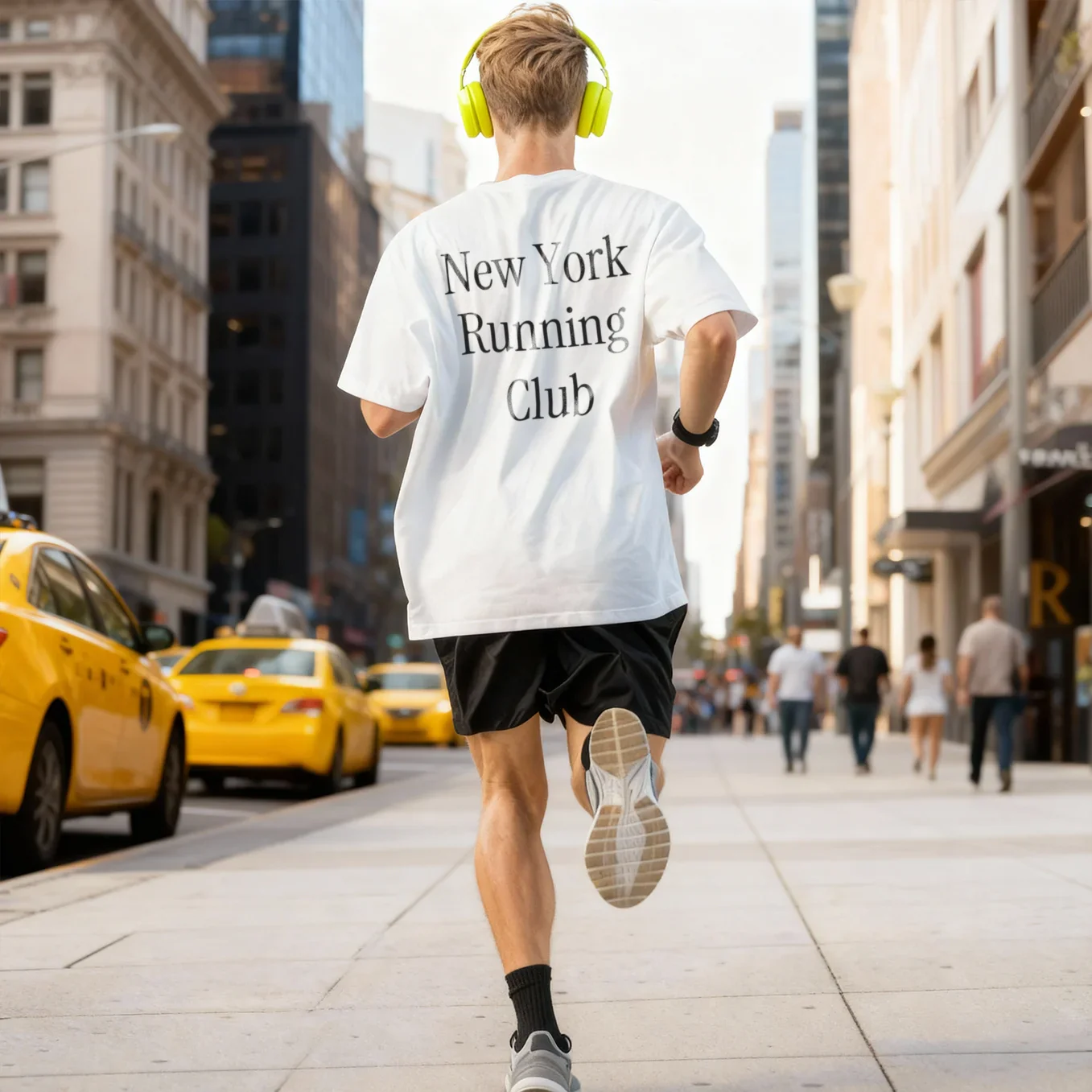 (US) Personalisiertes Oversized Shirt "Sport Club"