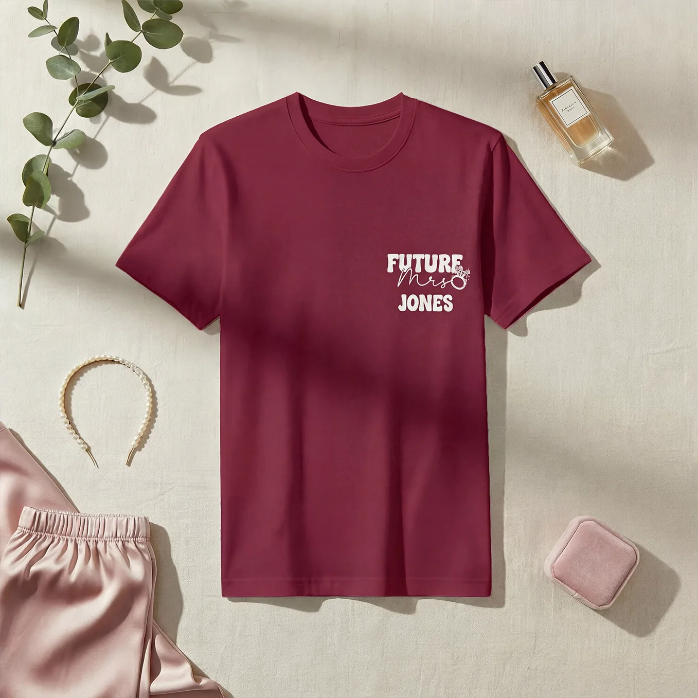 (US) Personalisiertes Oversized T-Shirt "In My Engaged Era" - Image 10