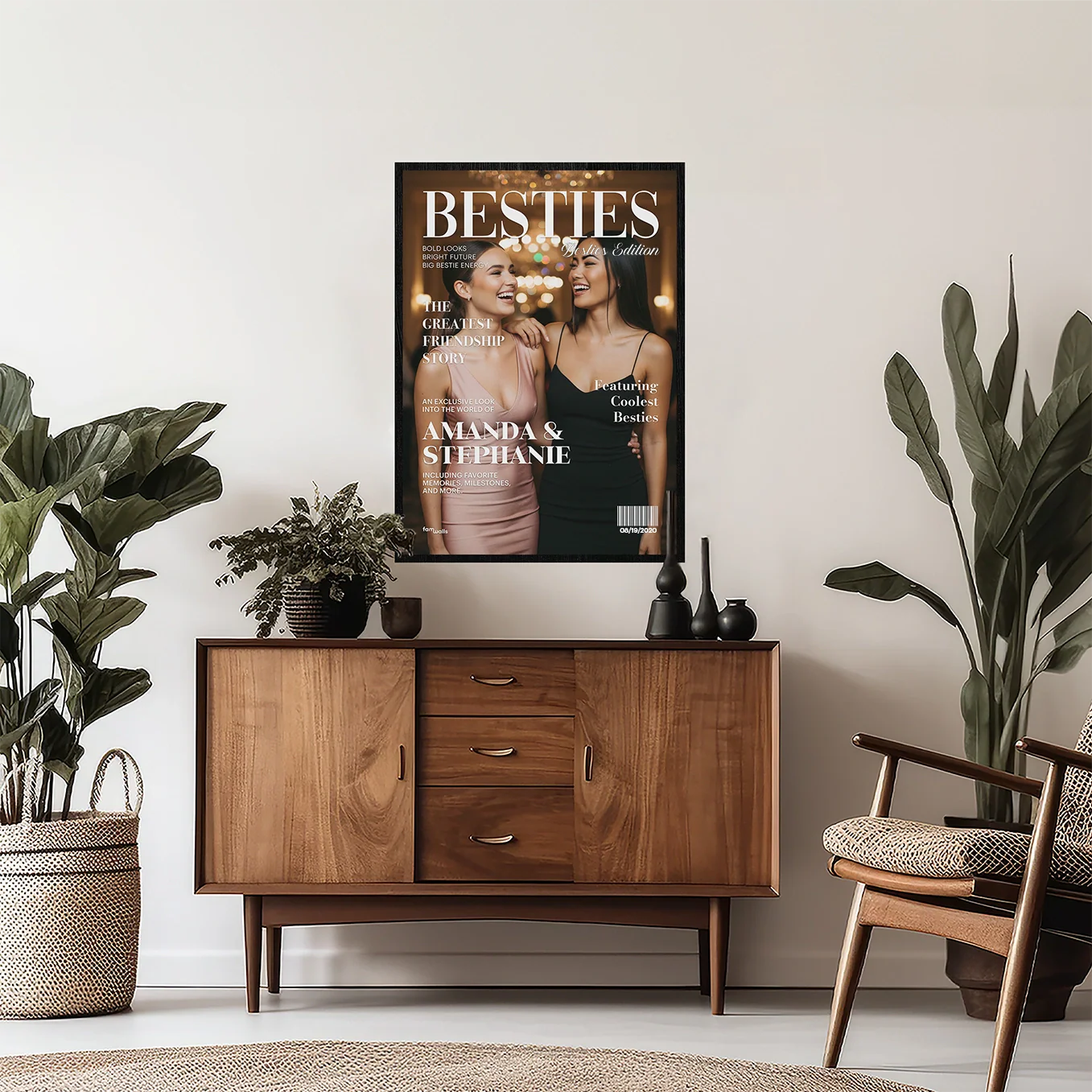 (US) Personalisiertes Poster "Besties Magazine" - Image 10