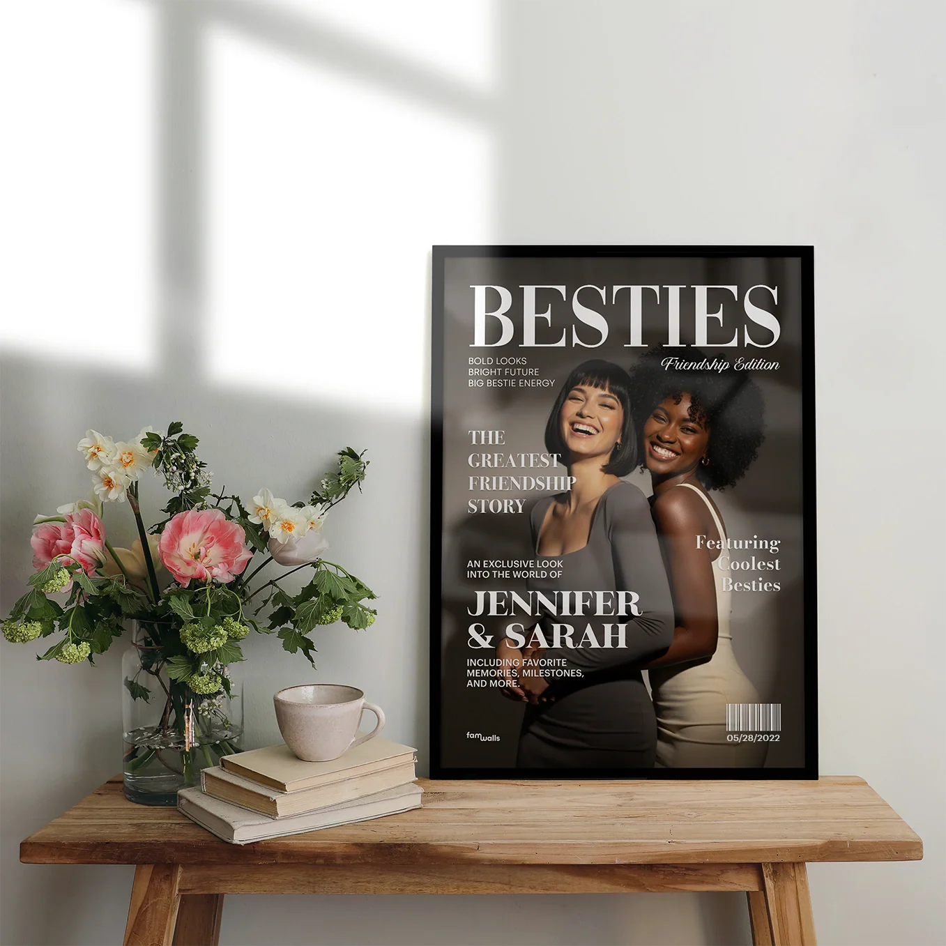 (US) Personalisiertes Poster "Besties Magazine" - Image 4