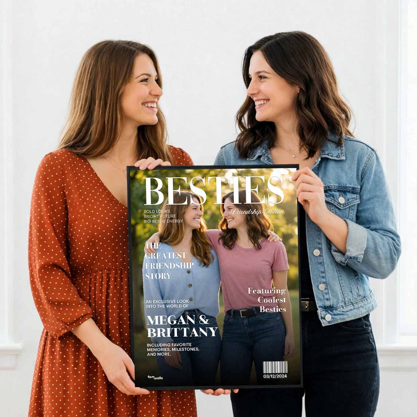 (US) Personalisiertes Poster "Besties Magazine" - Image 9