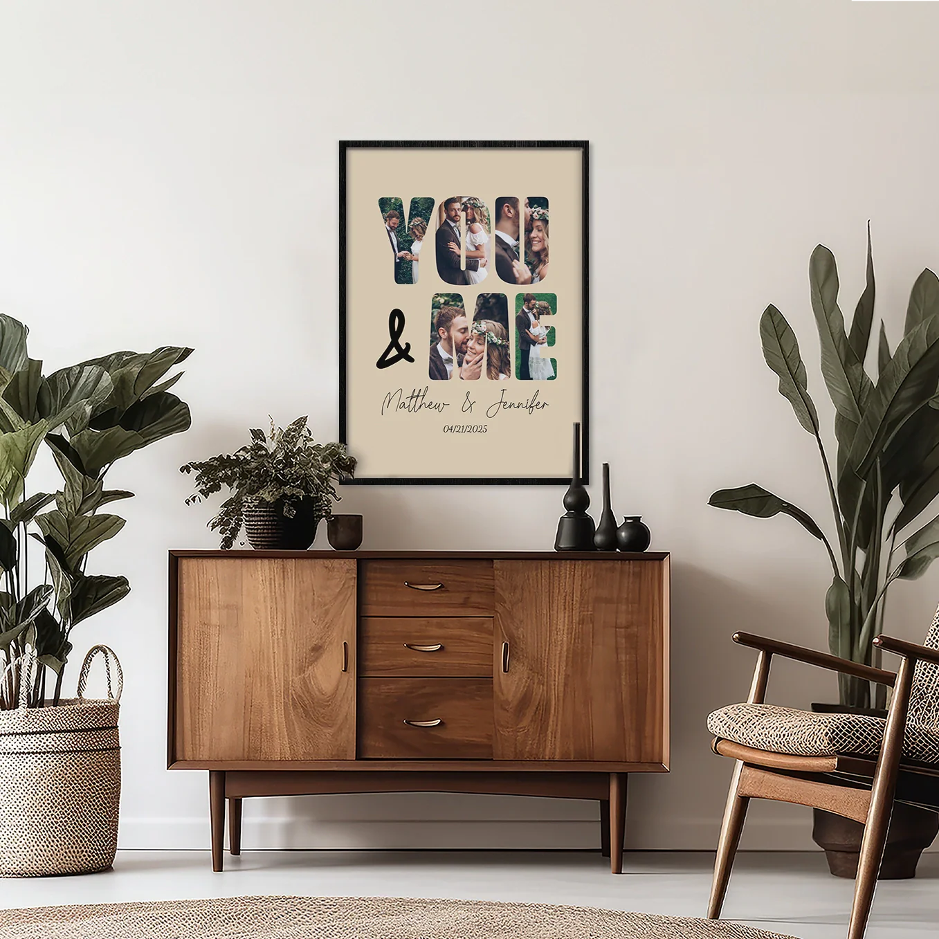 (US) Personalisiertes Poster "Du & Ich” - Image 10