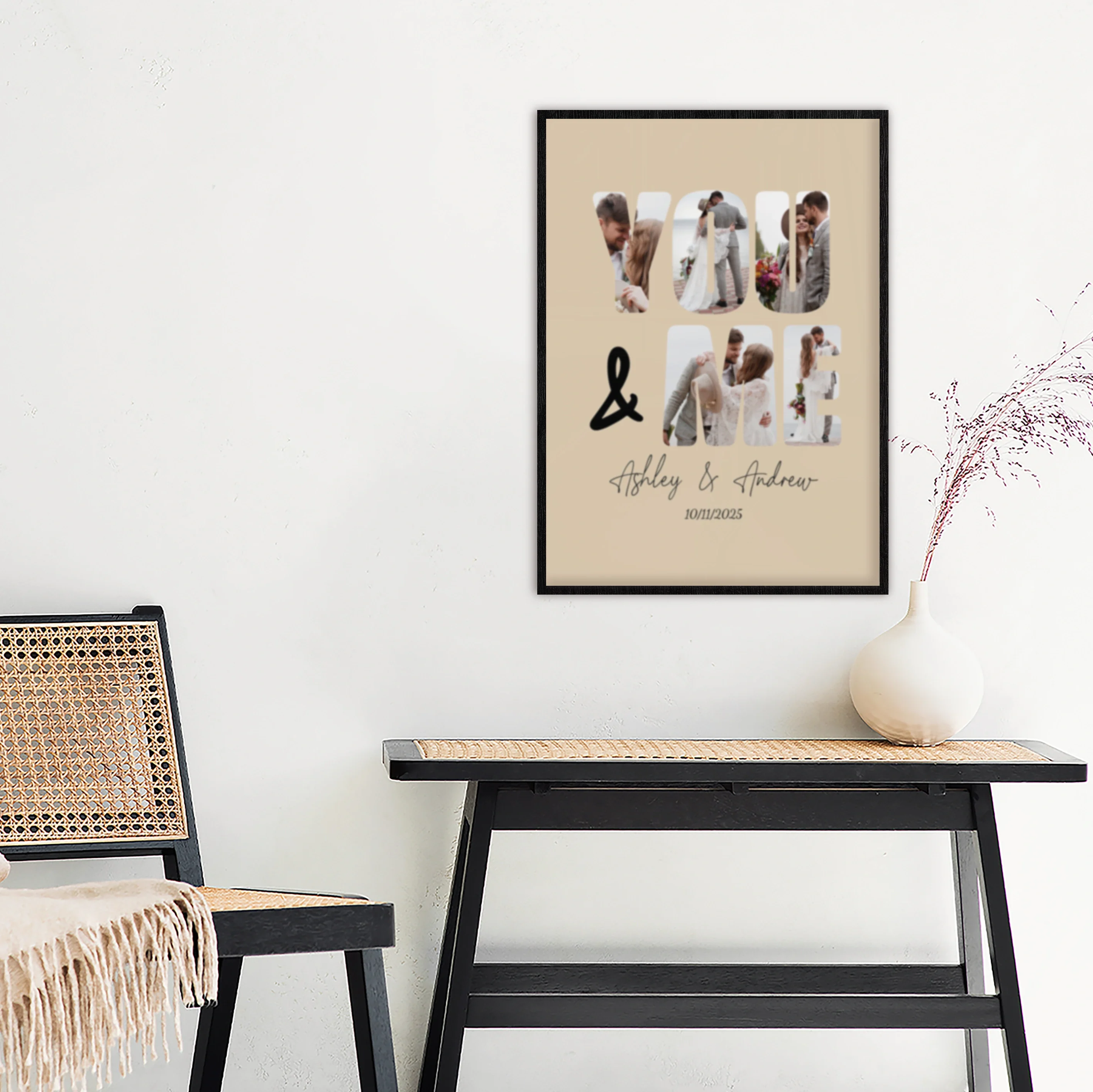 (US) Personalisiertes Poster "Du & Ich” - Image 4