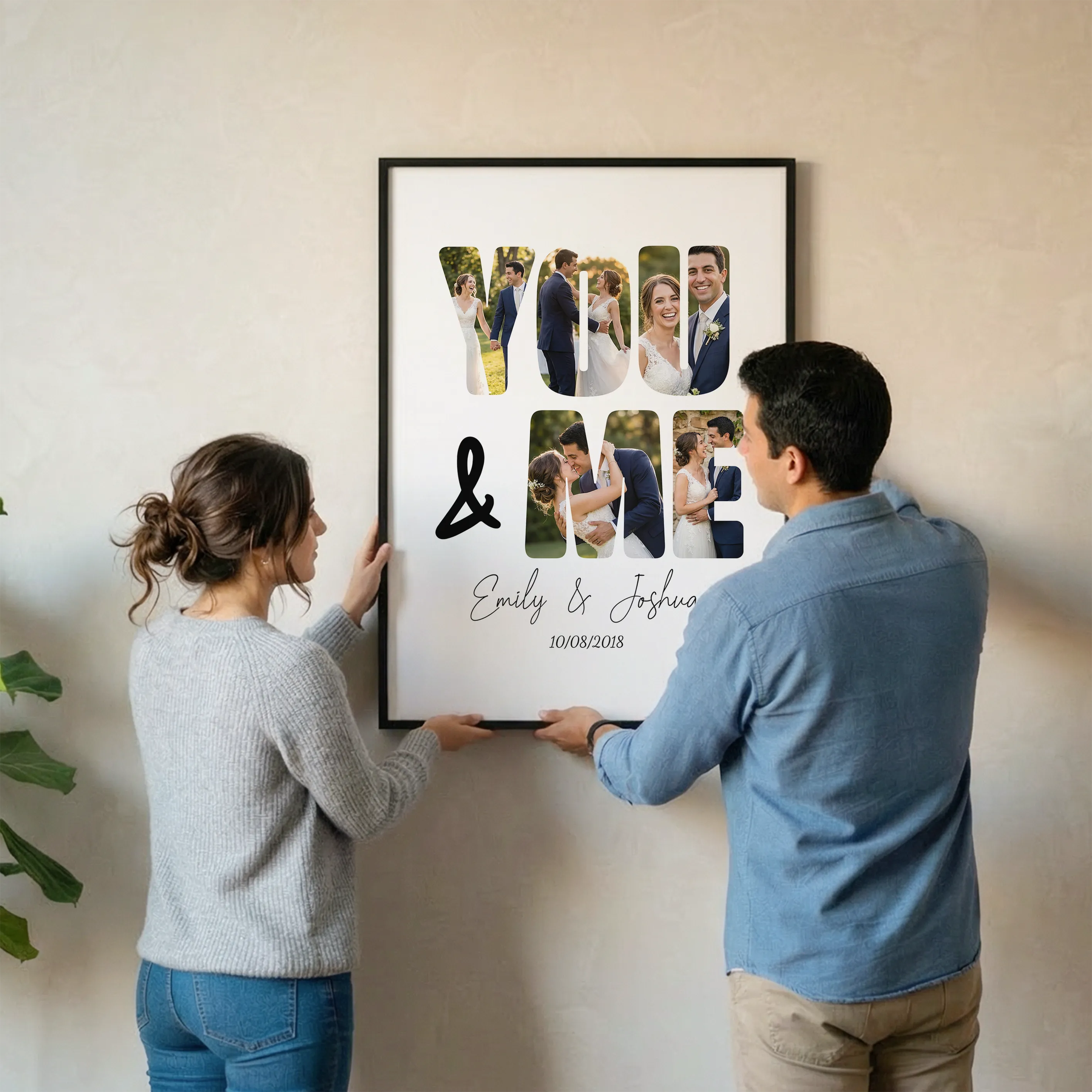 (US) Personalisiertes Poster "Du & Ich” - Image 5