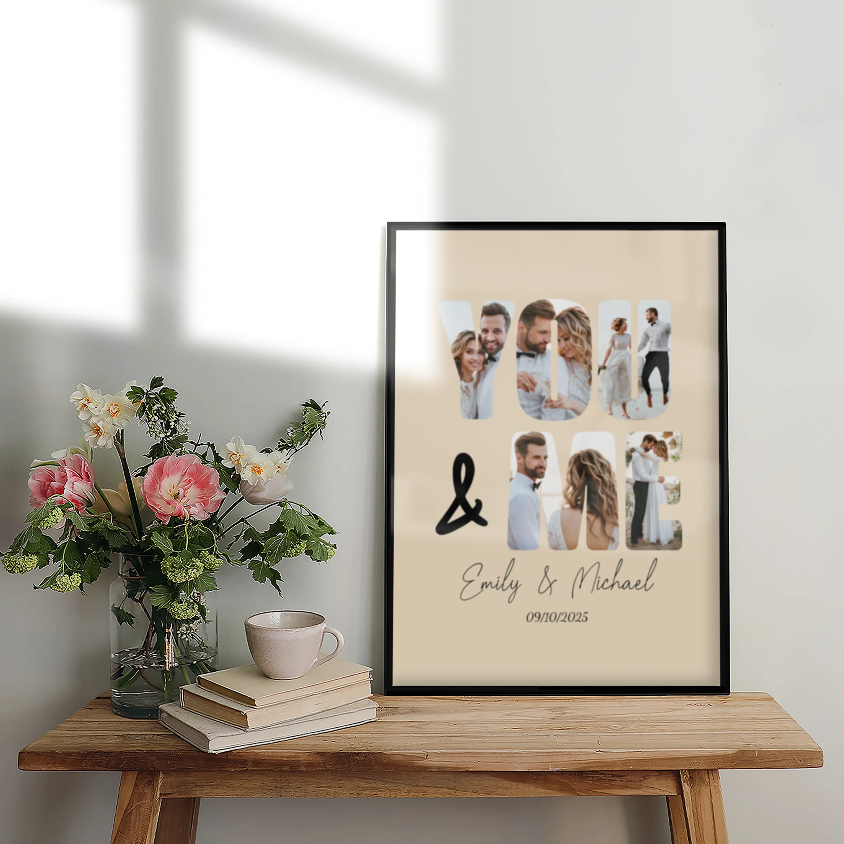 (US) Personalisiertes Poster "Du & Ich” - Image 6