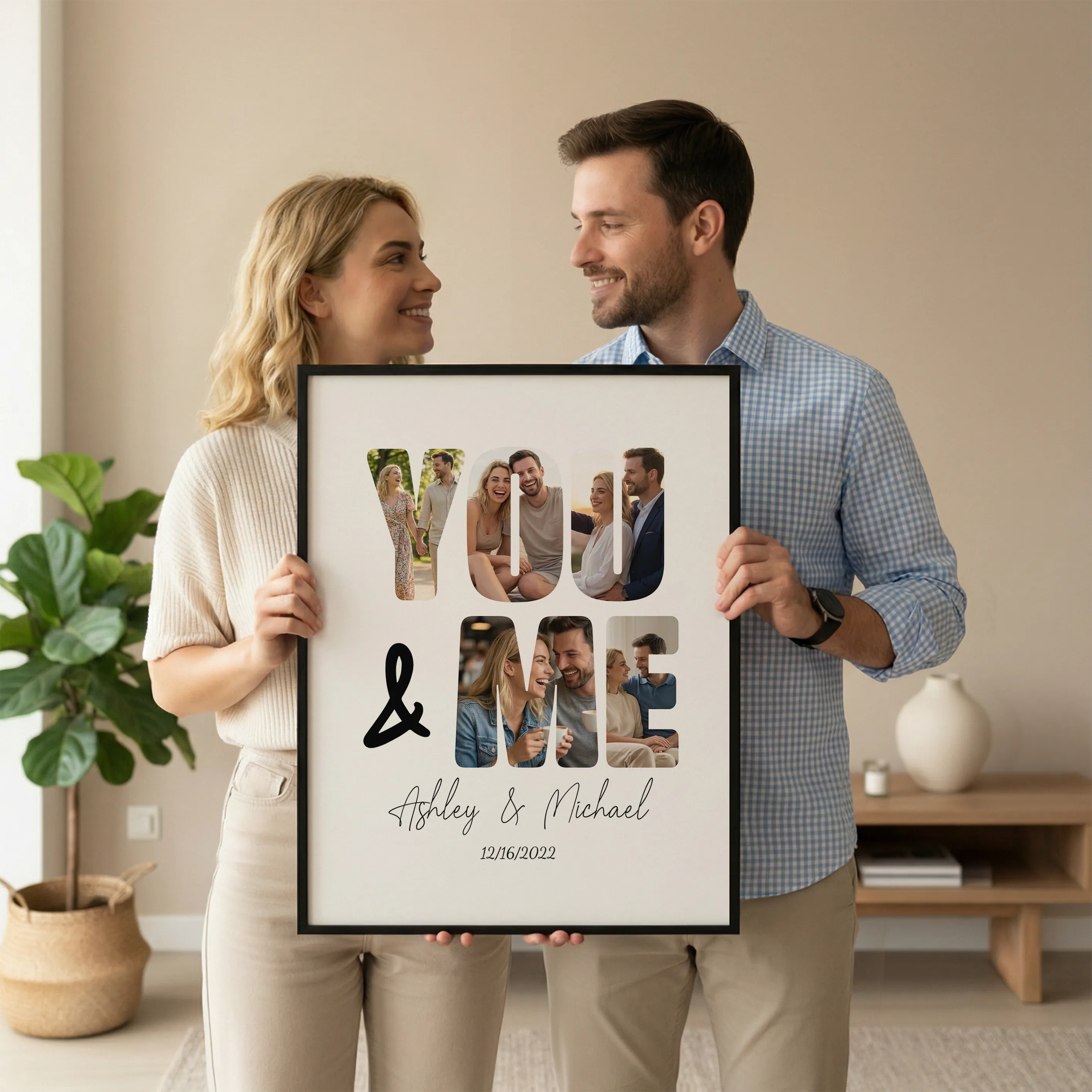 (US) Personalisiertes Poster "Du & Ich” - Image 7