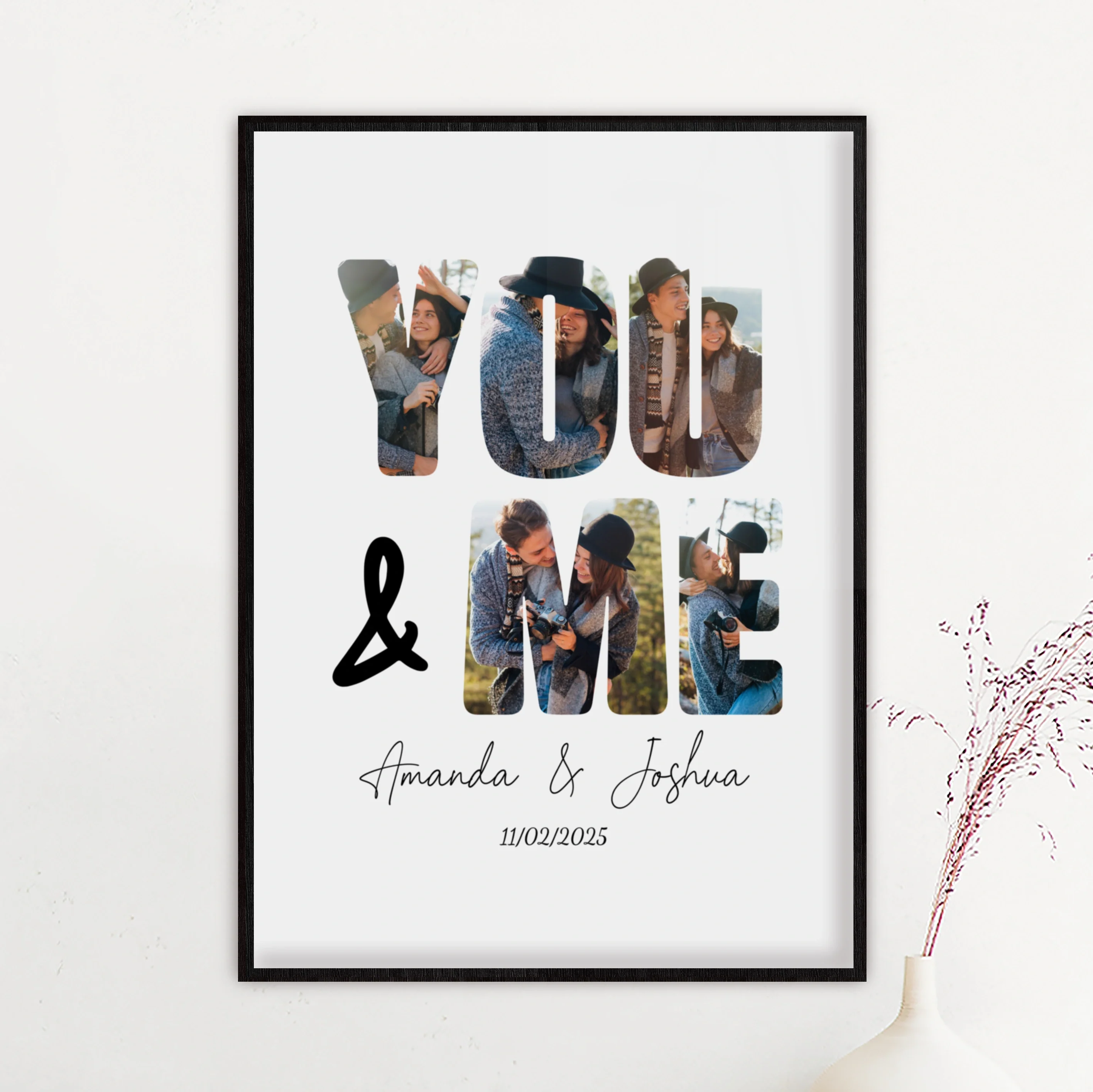 (US) Personalisiertes Poster "Du & Ich” - Image 8