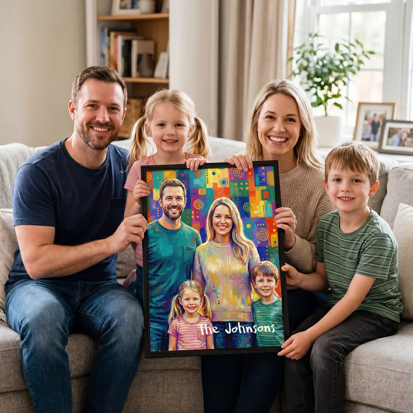 (US) Personalisiertes Poster Familie “Pop Art” - Image 10