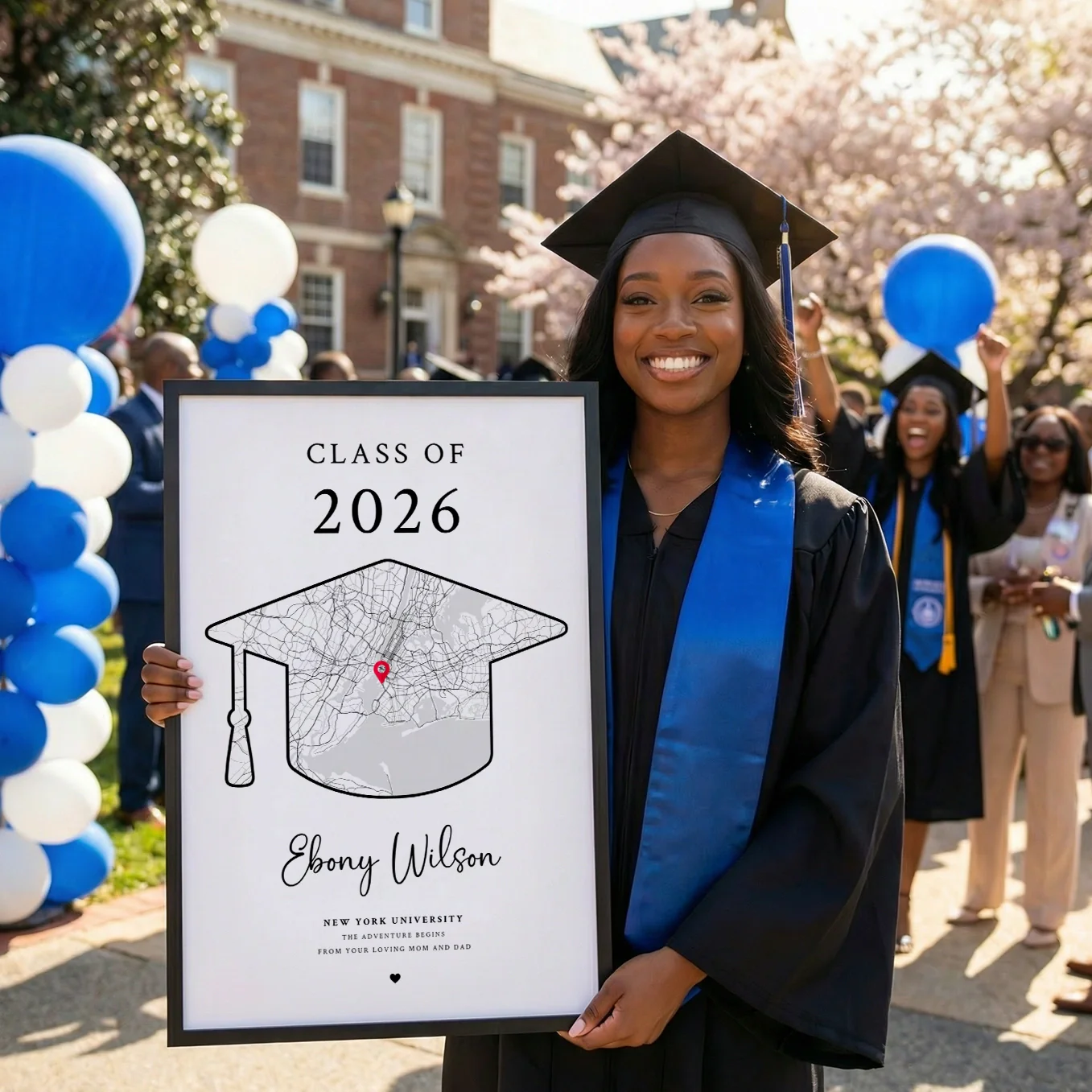 (US) Personalisiertes Poster “Graduation” - Image 4
