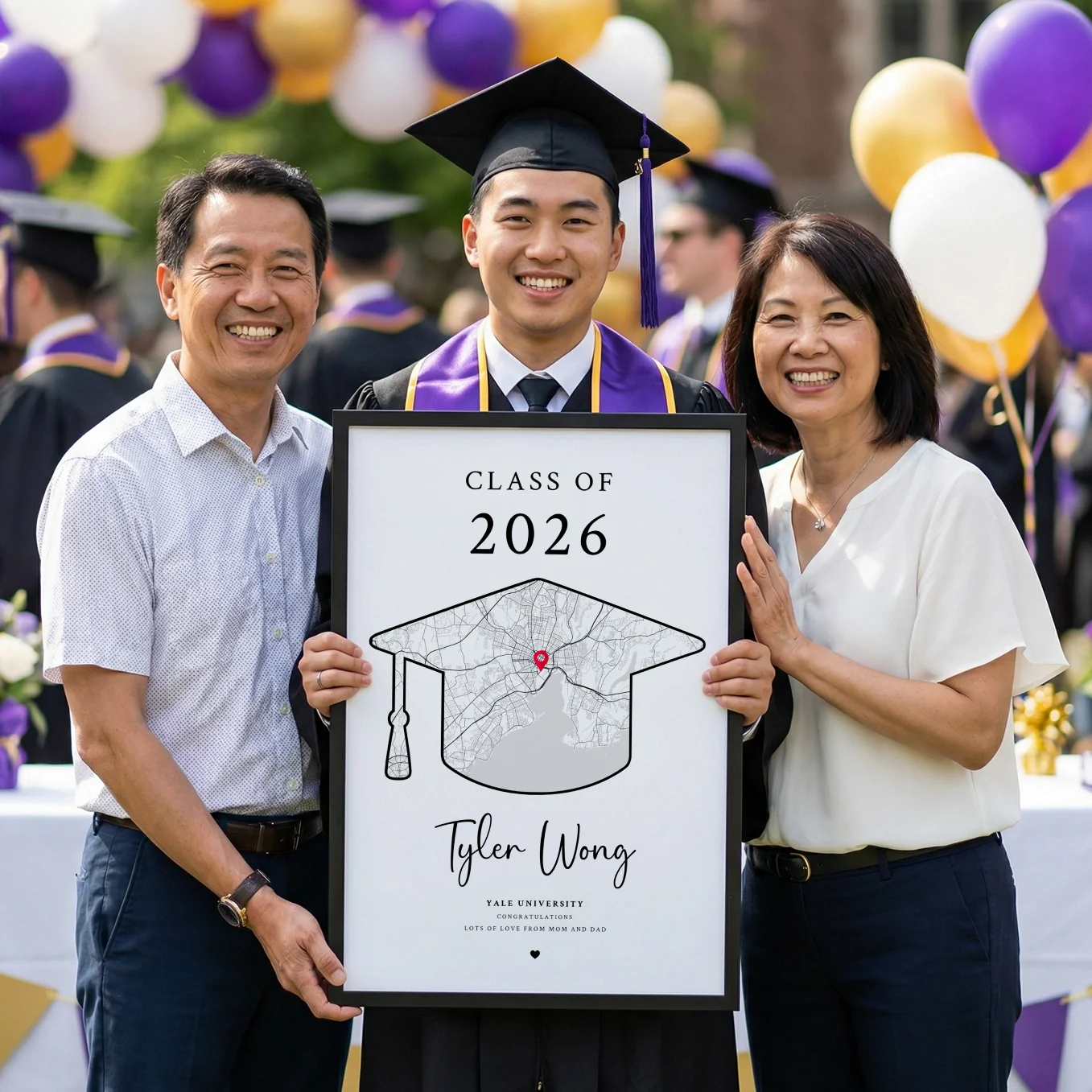 (US) Personalisiertes Poster “Graduation” - Image 6