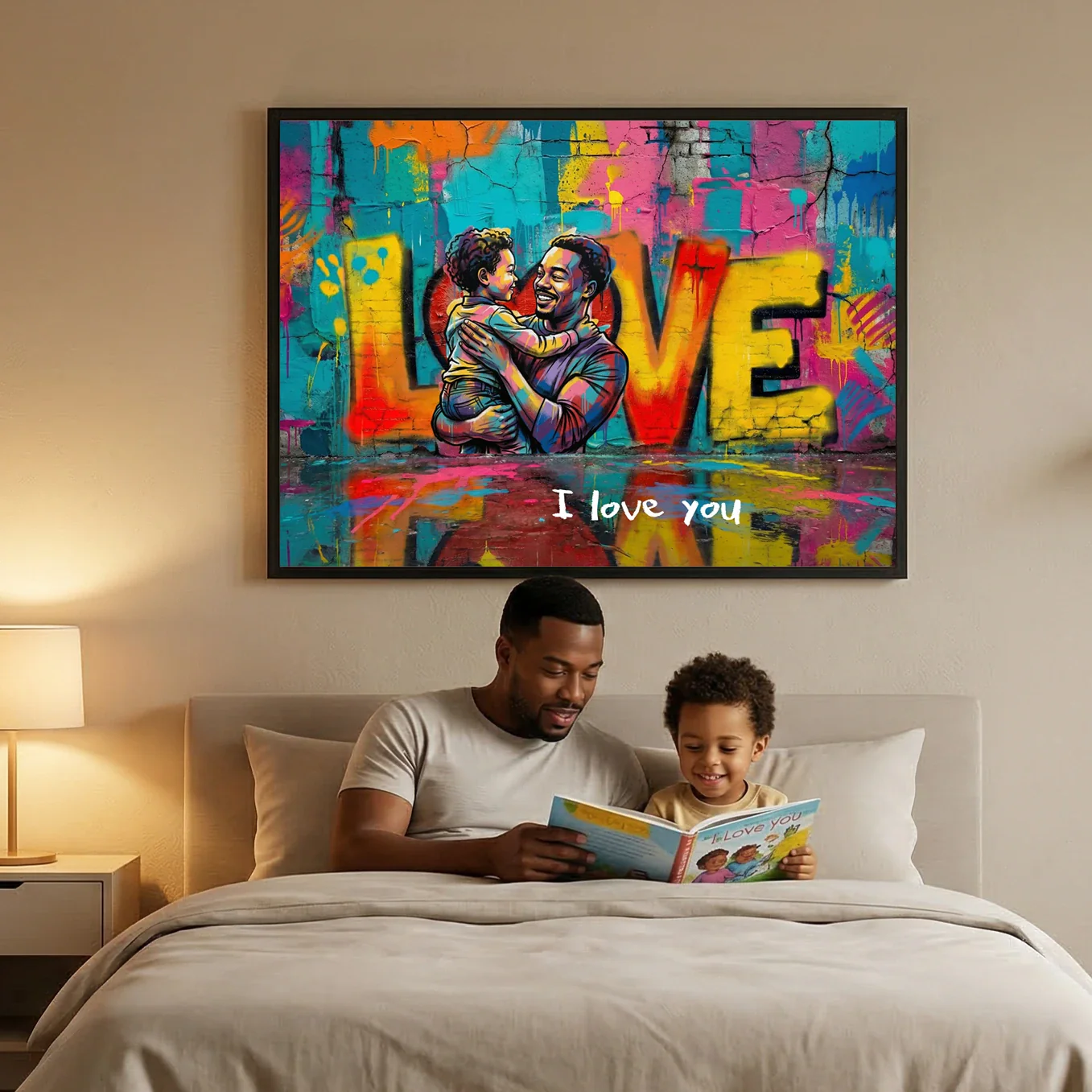 (US) Personalisiertes Poster Love "PAPA" - Image 4