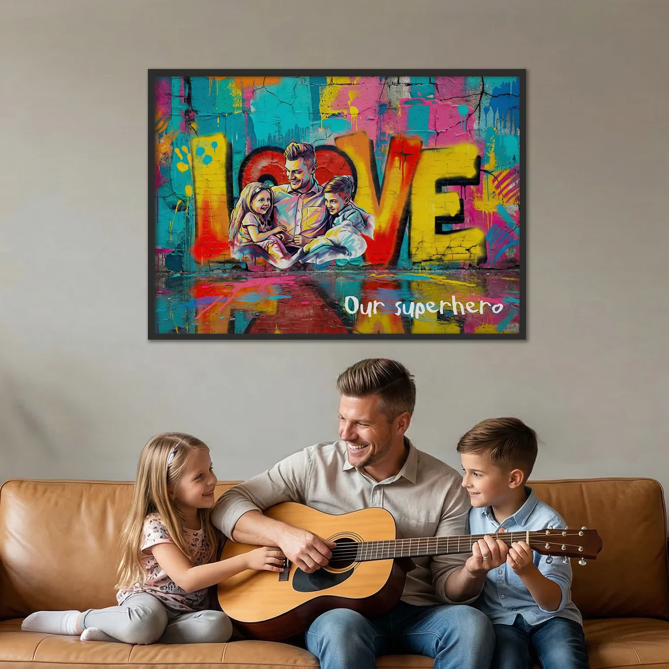 (US) Personalisiertes Poster Love "PAPA" - Image 7