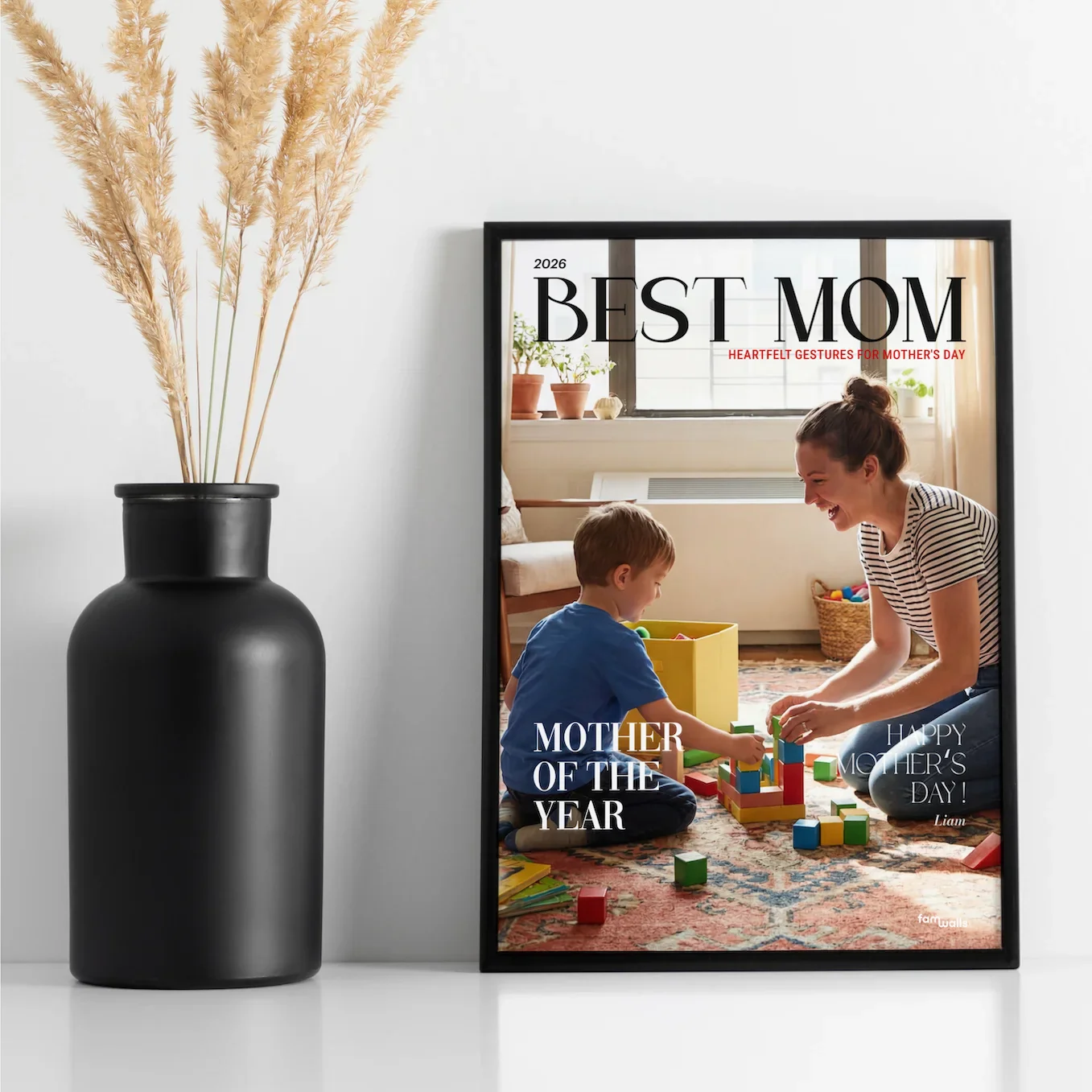 (US) Personalisiertes Poster Magazin "Beste Mama" - Image 6