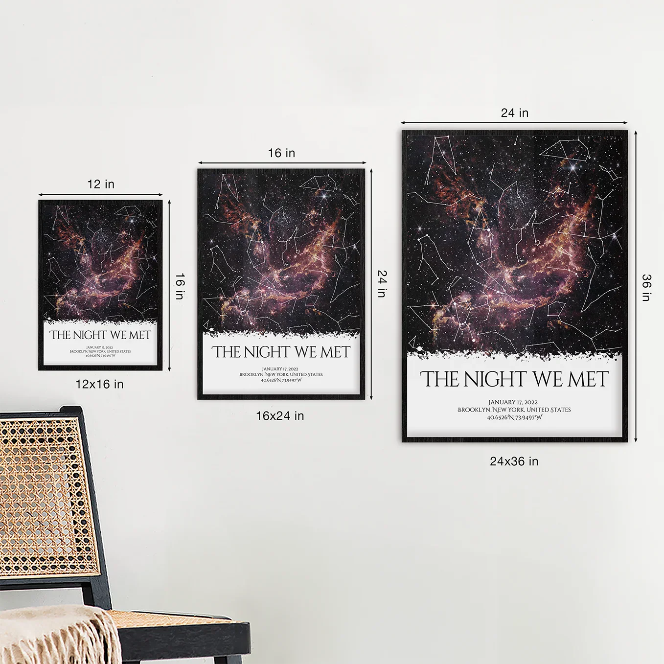 (US) Personalisiertes Poster "Sternenmoment" - Image 8