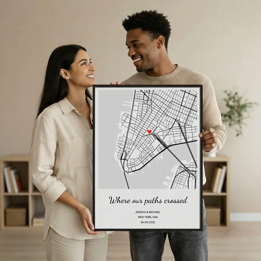 (US) Personalisiertes Poster "Wo alles begann" - Image 2