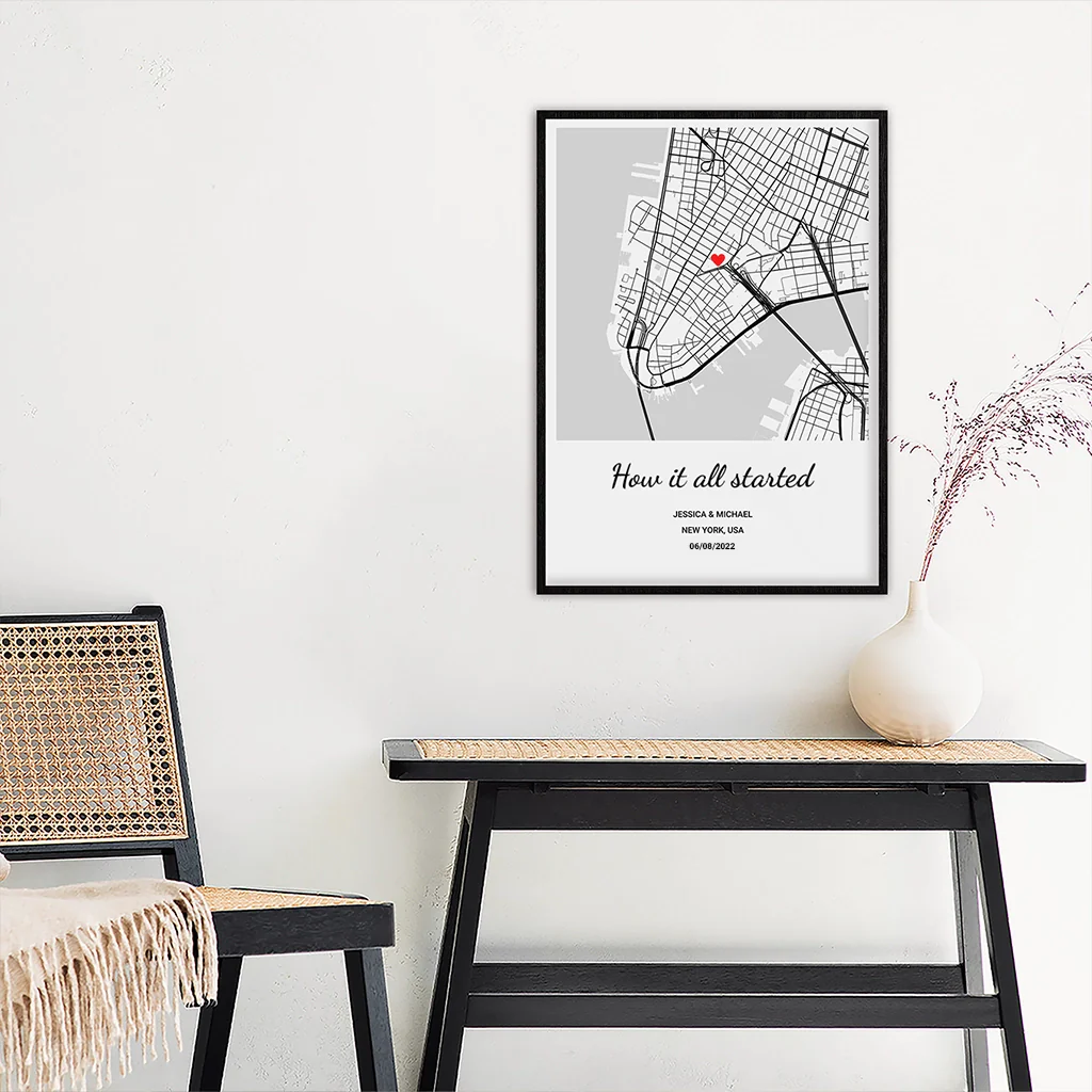 (US) Personalisiertes Poster "Wo alles begann" - Image 4