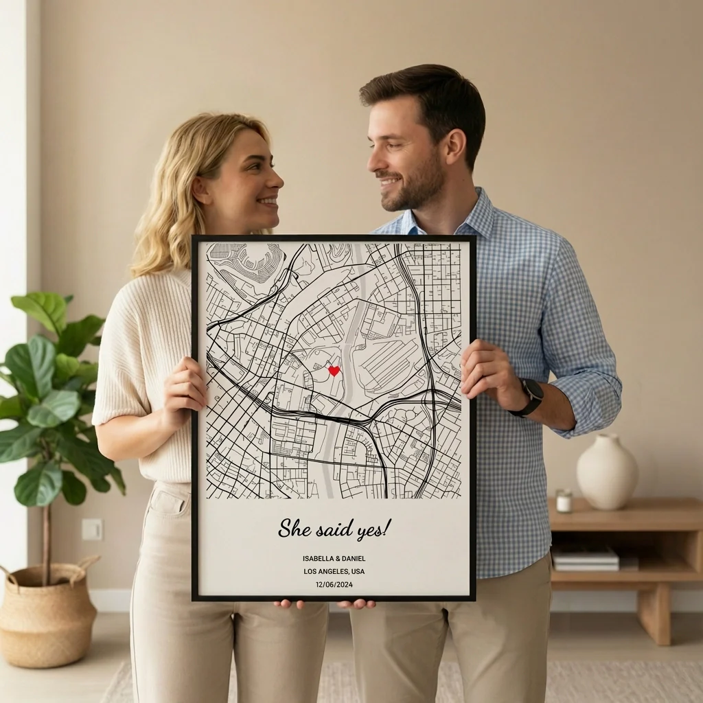 (US) Personalisiertes Poster "Wo alles begann" - Image 5