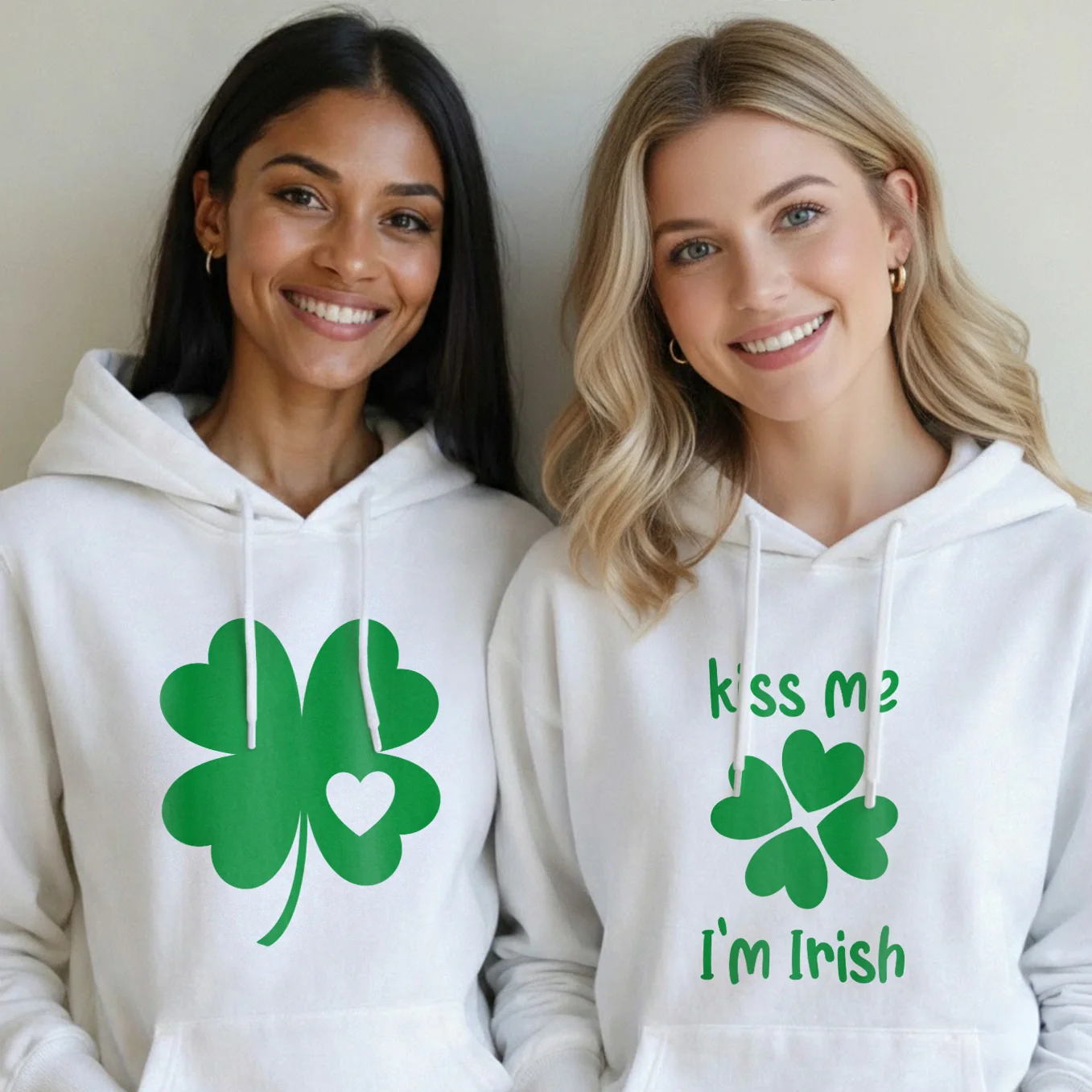 (US) Personalisiertes St. Patrick's Day Hoodie "Jersey" - Image 5
